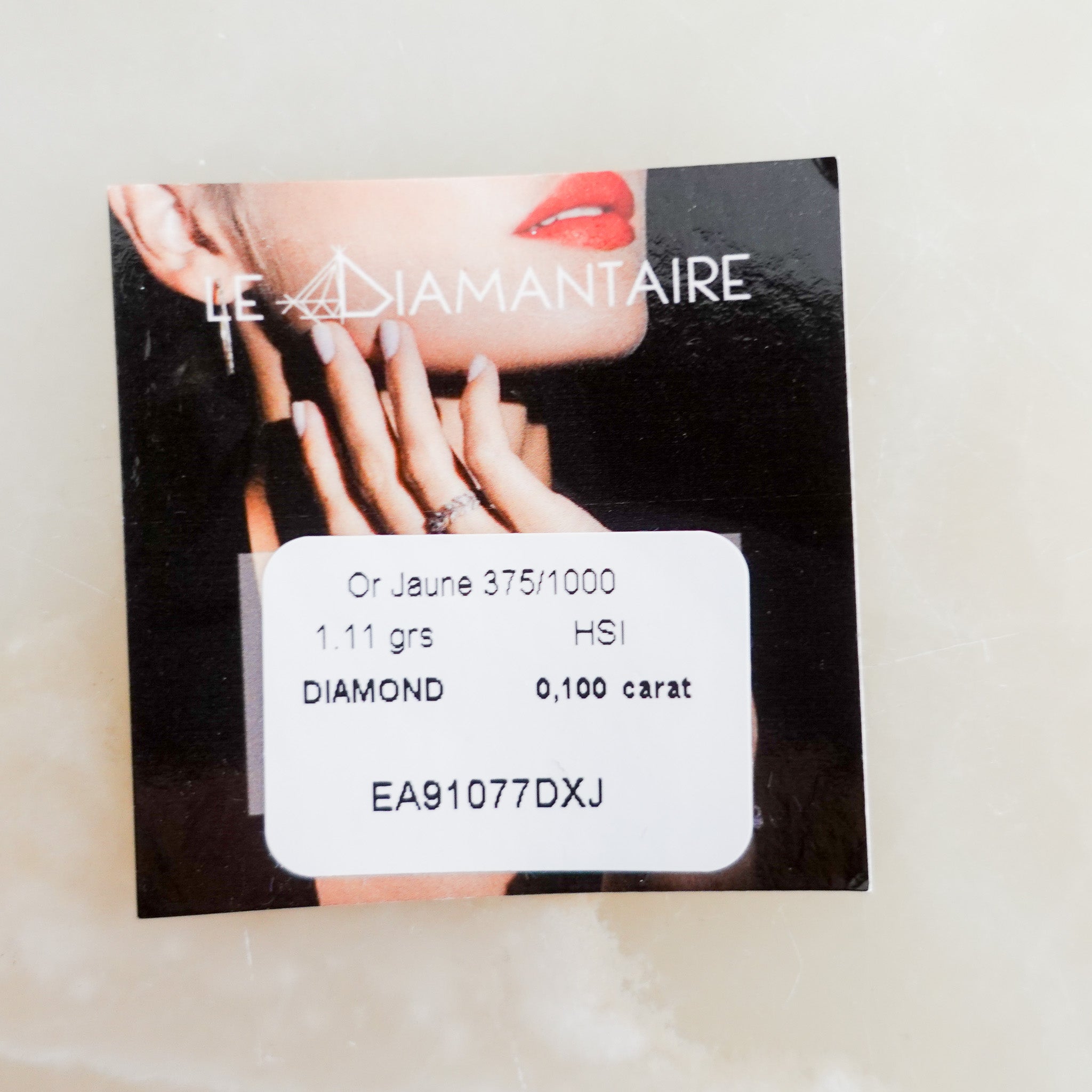 Le Diamantaire Créoles Charms Diamond Earrings RRP £1273 | Authentic Preloved