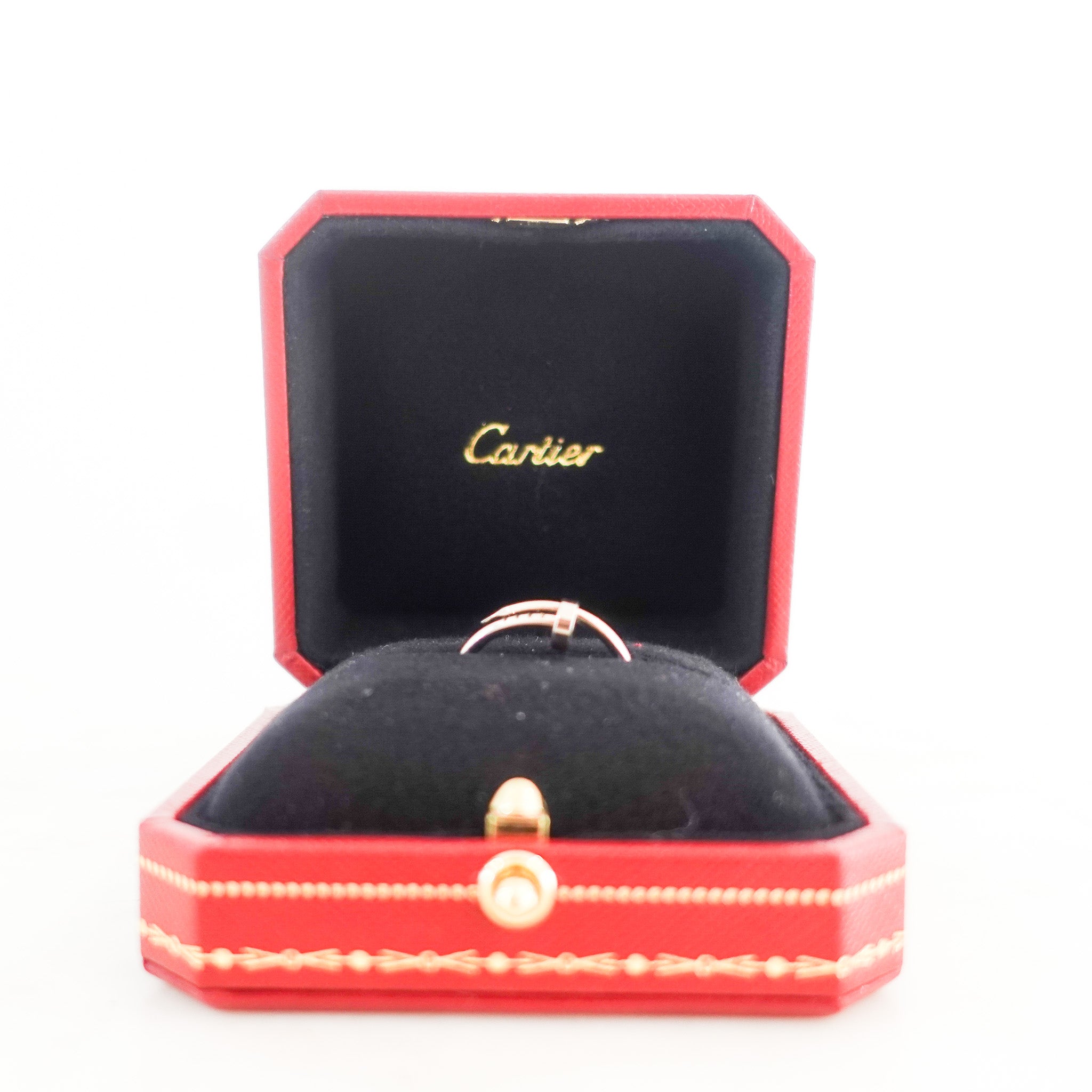 Cartier Juste Un Clou Ring – White Gold Small Model | Authentic Preloved | RRP £1,350 - Reloved Again