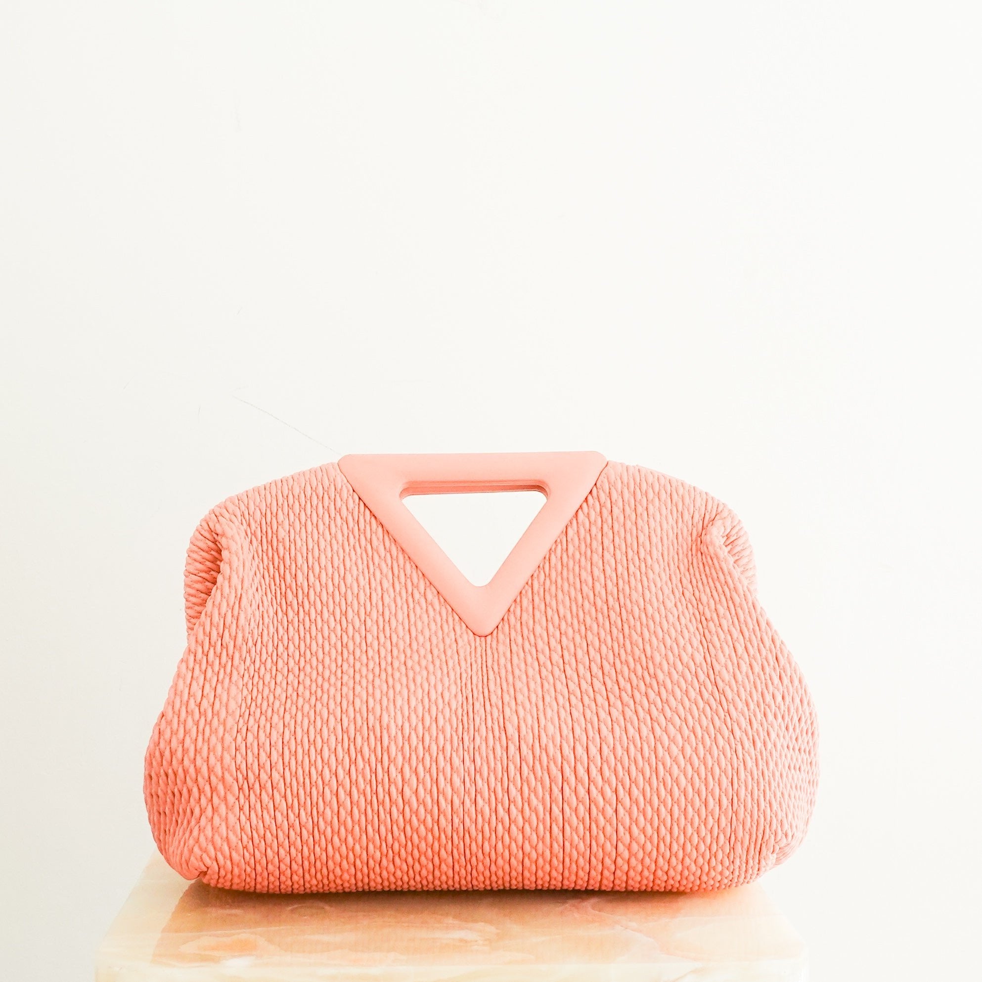 Bottega Veneta Peachy Quilted Leather Medium Point Shoulder Bag RRP £1.4K - Final Sale | Authentic and Preloved - Reloved Again