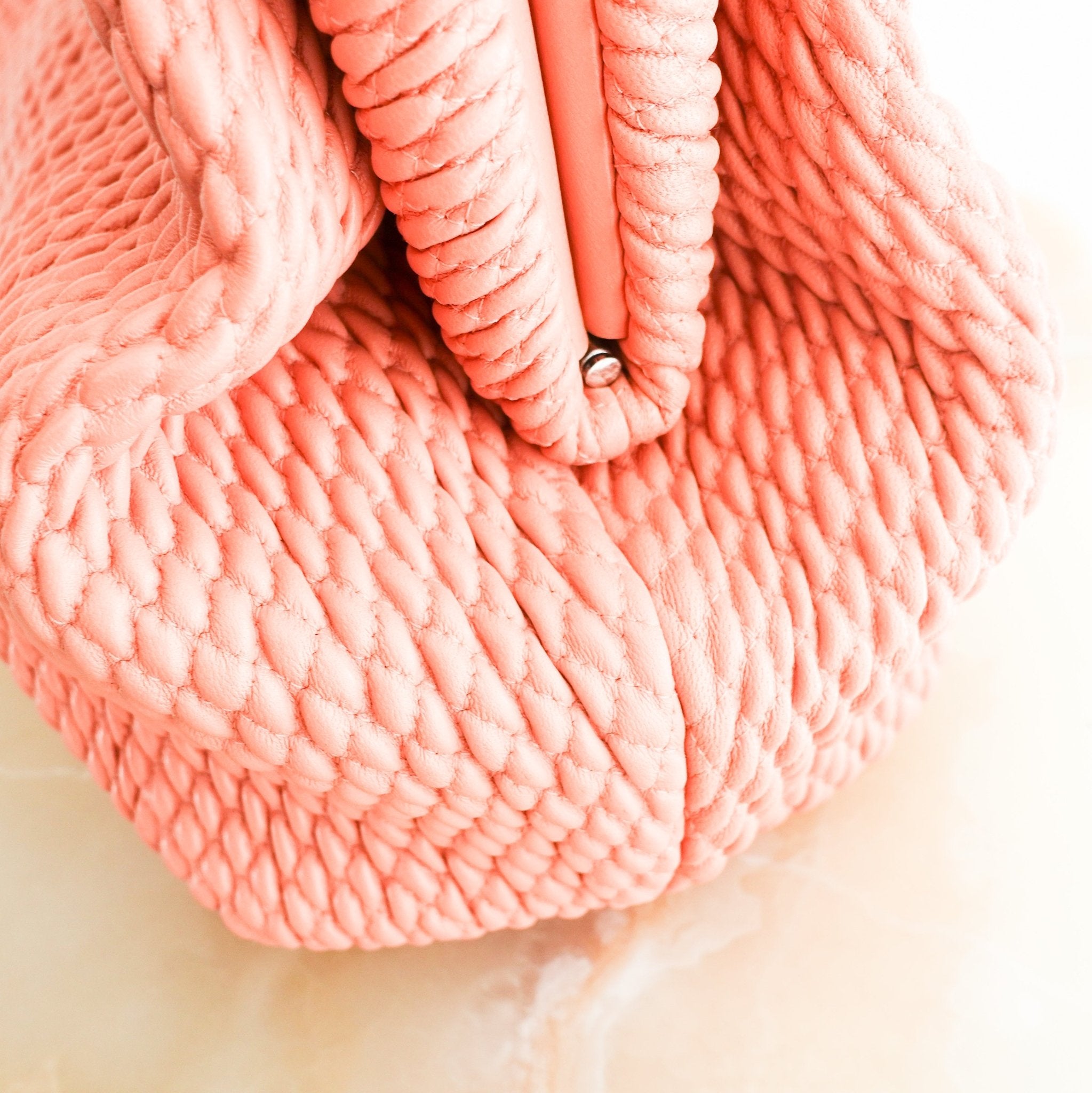 Bottega Veneta Peachy Quilted Leather Medium Point Shoulder Bag RRP £1.4K - Final Sale | Authentic and Preloved - Reloved Again