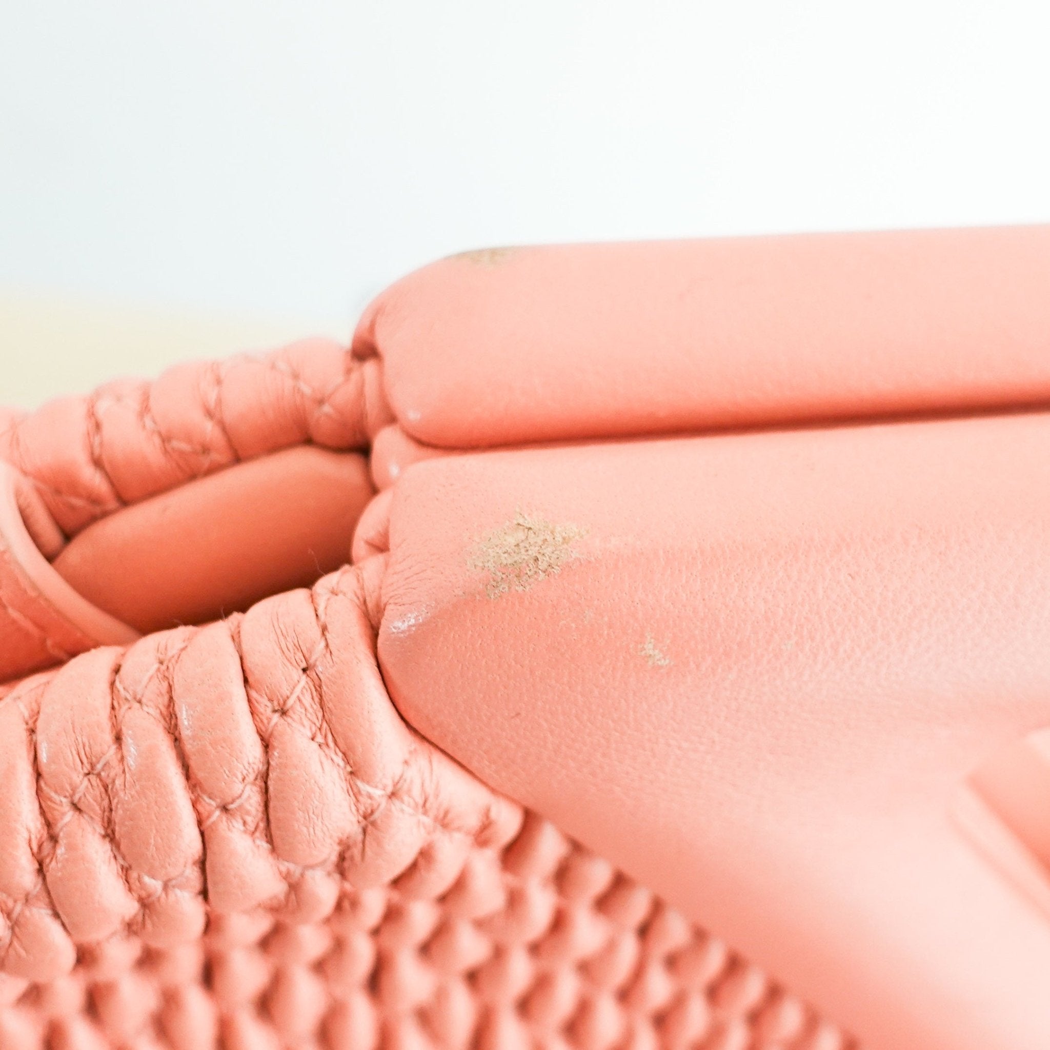 Bottega Veneta Peachy Quilted Leather Medium Point Shoulder Bag RRP £1.4K - Final Sale | Authentic and Preloved - Reloved Again