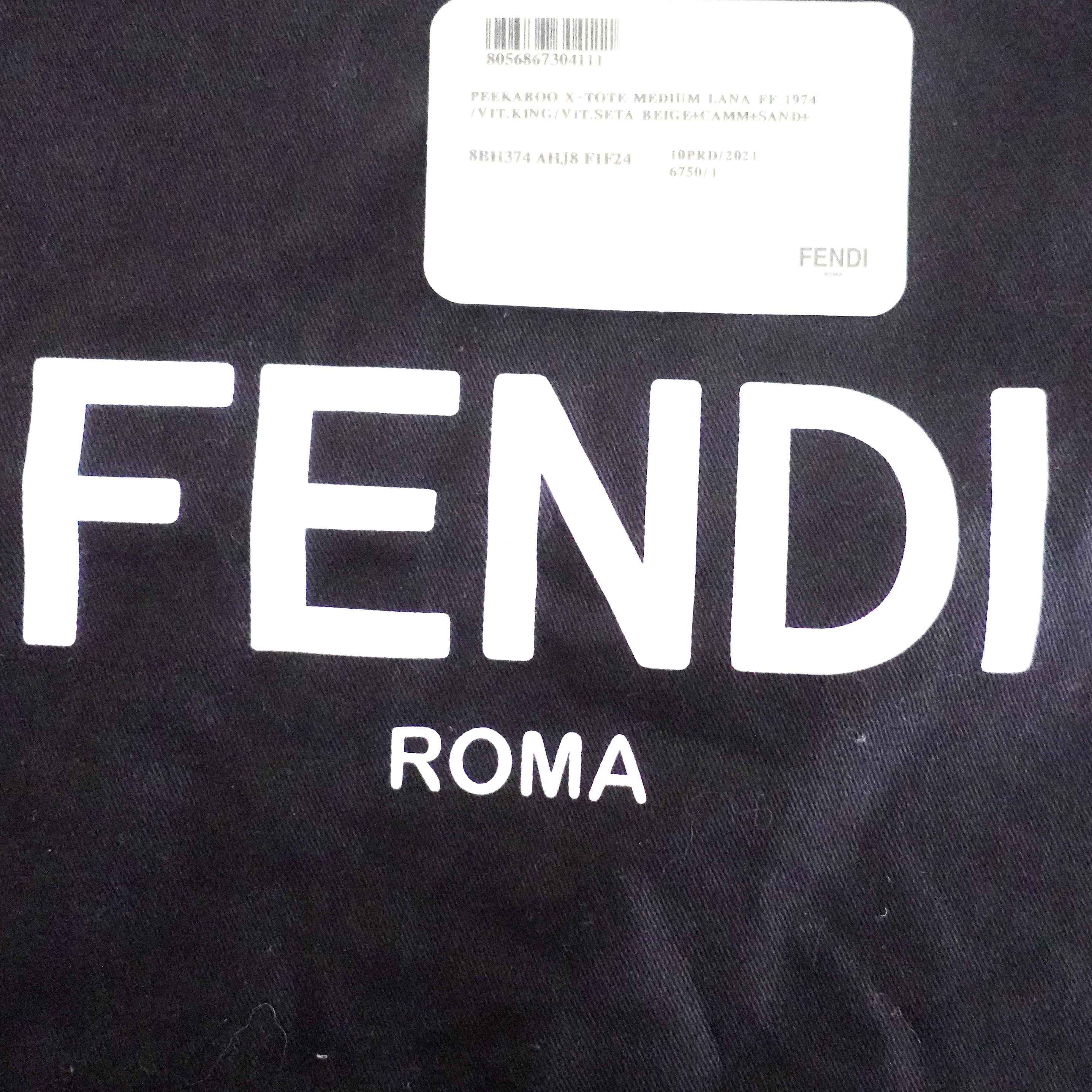 Fendi FF Peekaboo Medium X Tote RRP £3900 | Authentic Preloved