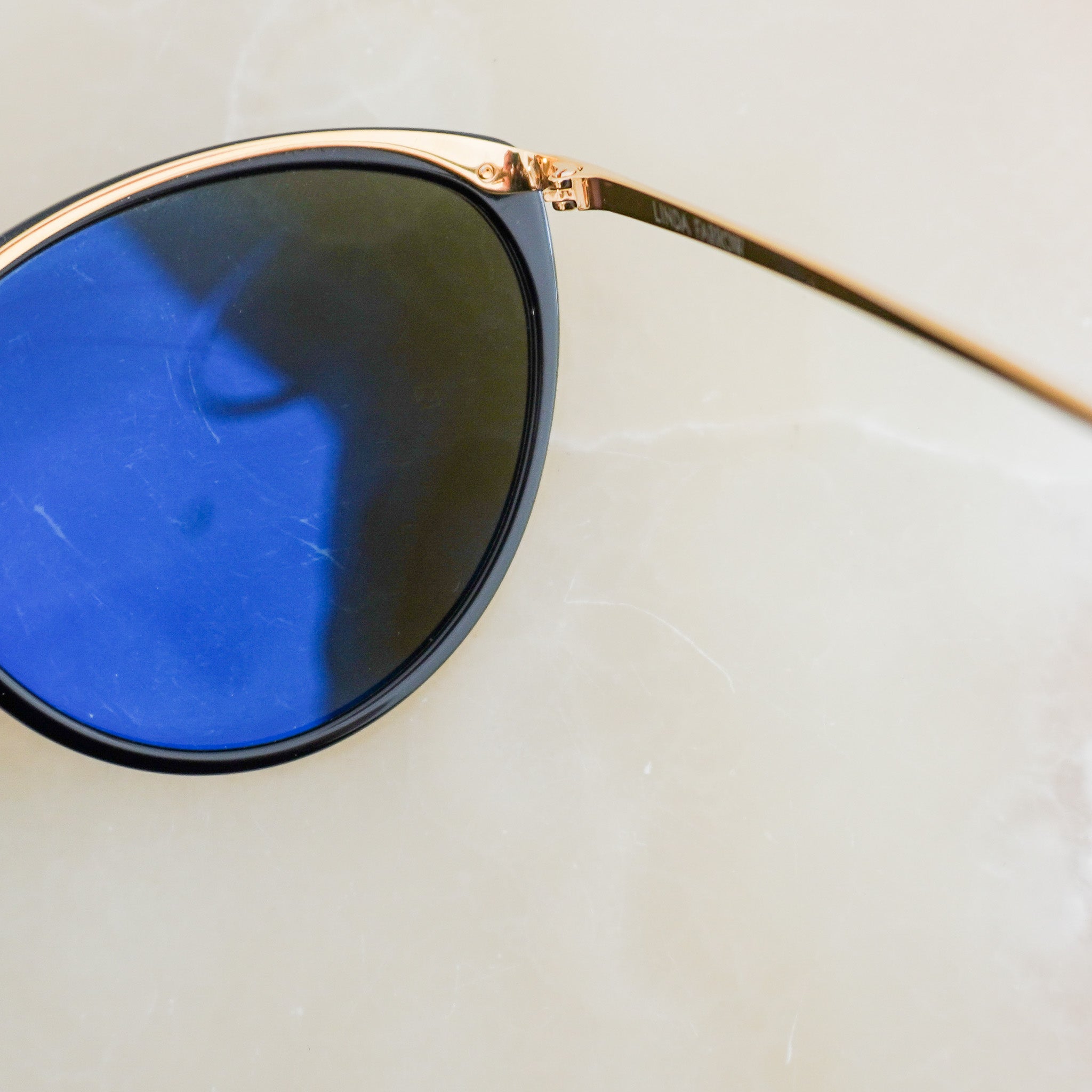 Linda Farrow Black Sunglasses (RRP £577) | Authentic Preloved - Reloved Again