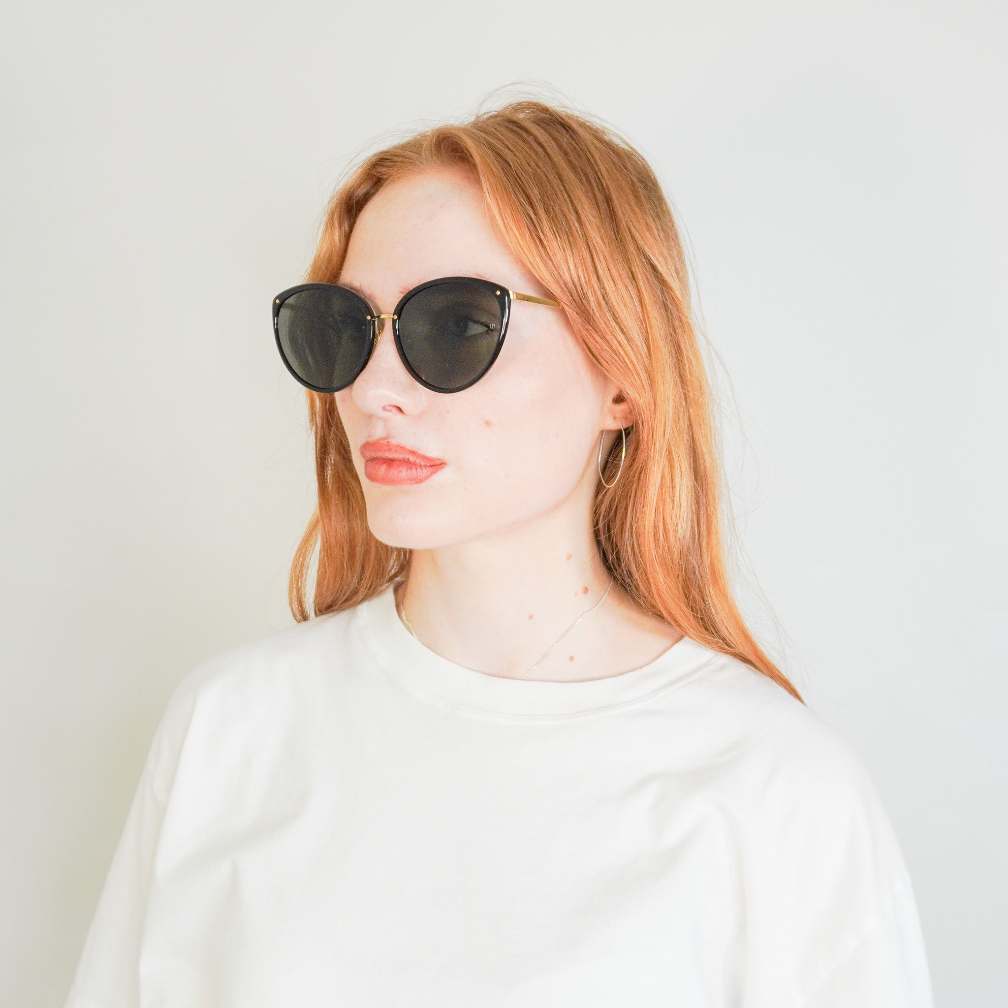 Linda Farrow Black Sunglasses (RRP £577) | Authentic Preloved - Reloved Again