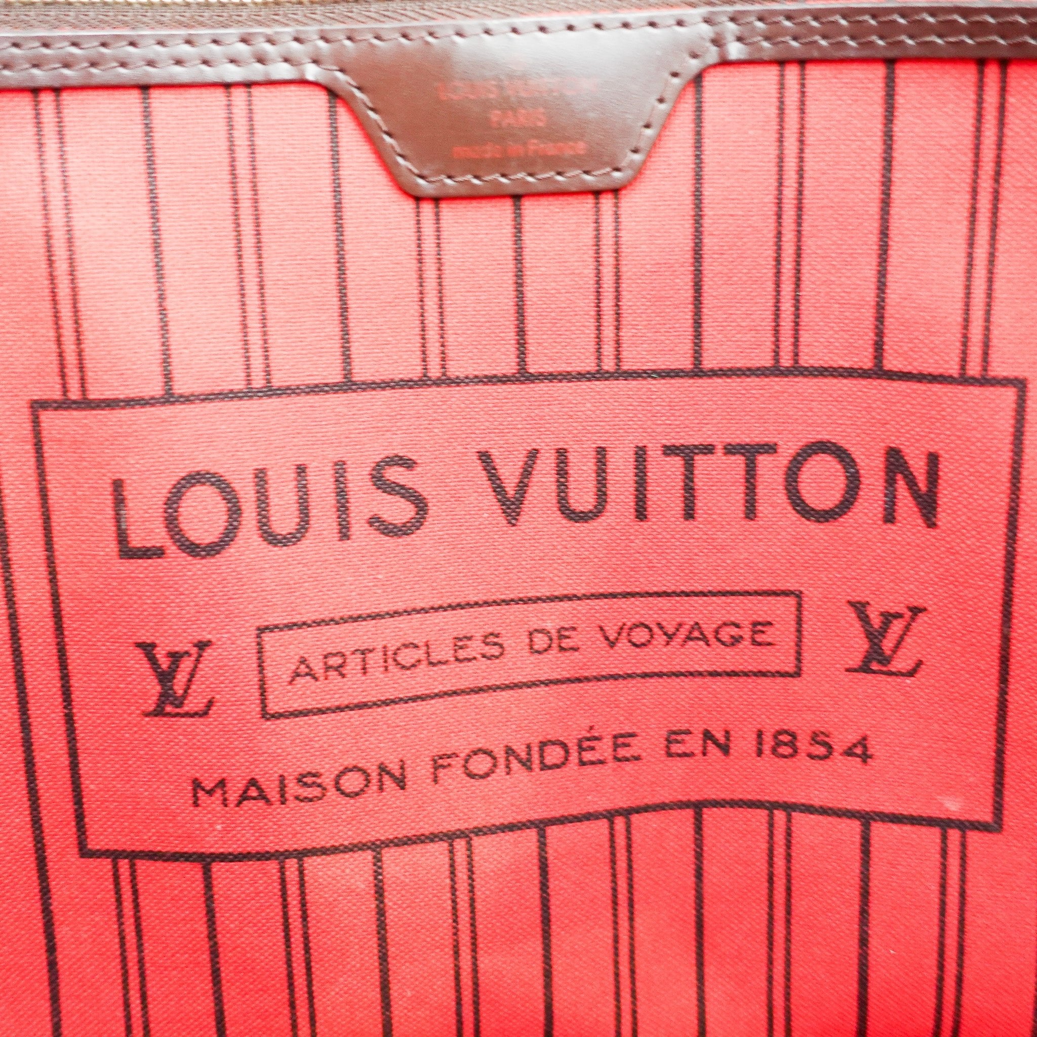 Louis Vuitton Neverfull MM Damier Ebene Canvas Tote Bag RRP £1400 | Authentic Preloved - Reloved Again