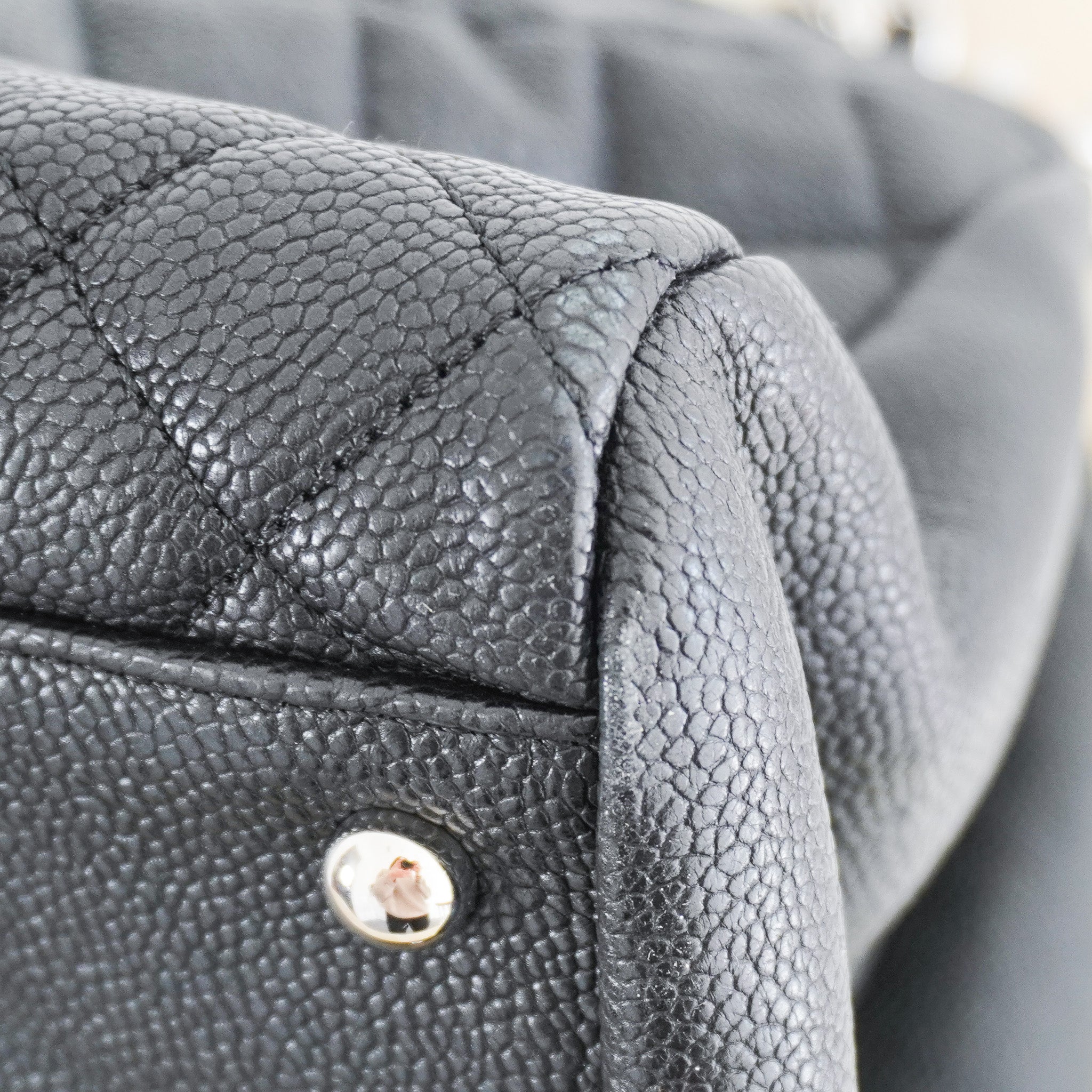 Chanel Mademoiselle Bowling Bag in Black | Authentic Preloved