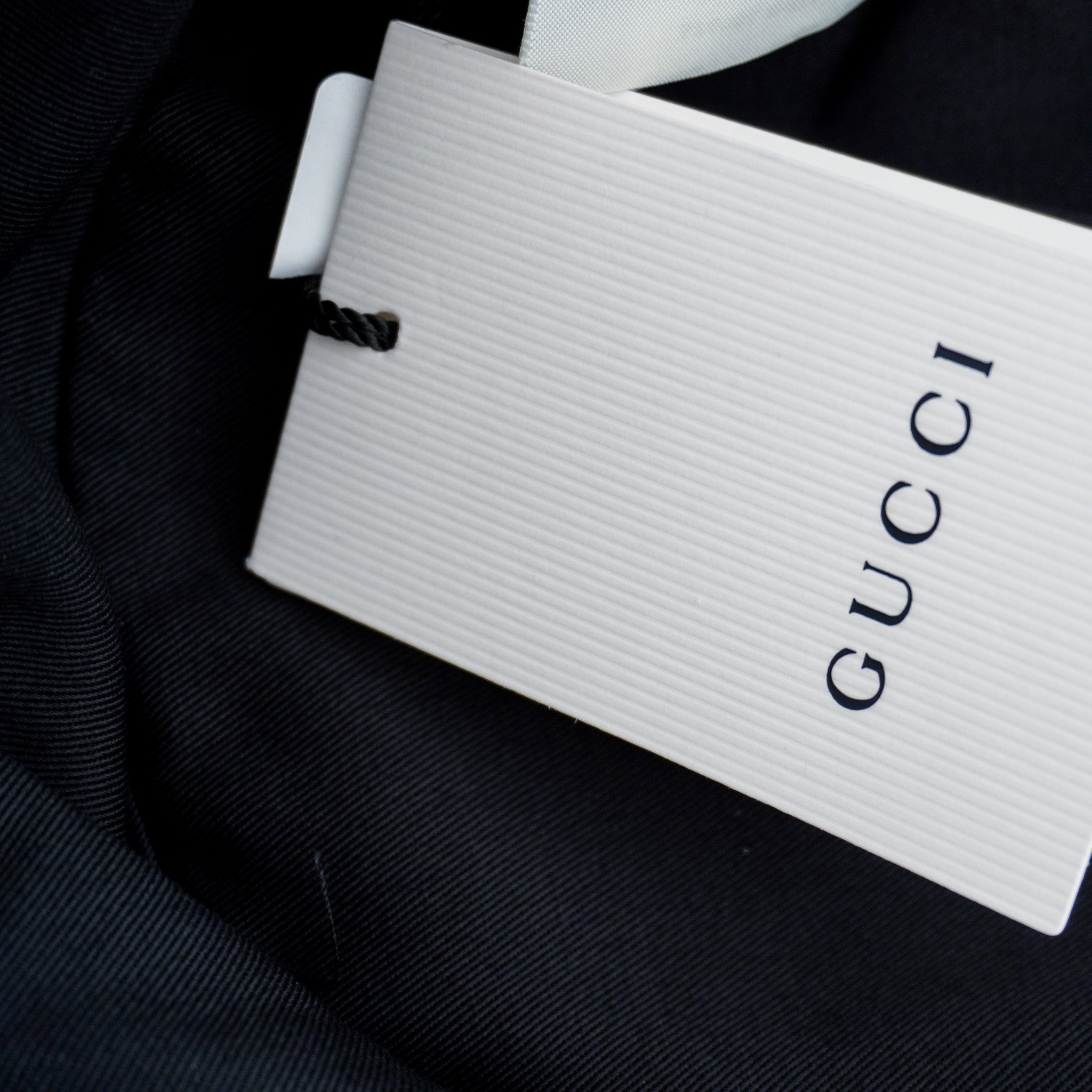 NEW Gucci GG Monogram Jago Canvas Bucket Hat in Black RRP £345 | Authentic Preloved FINAL SALE
