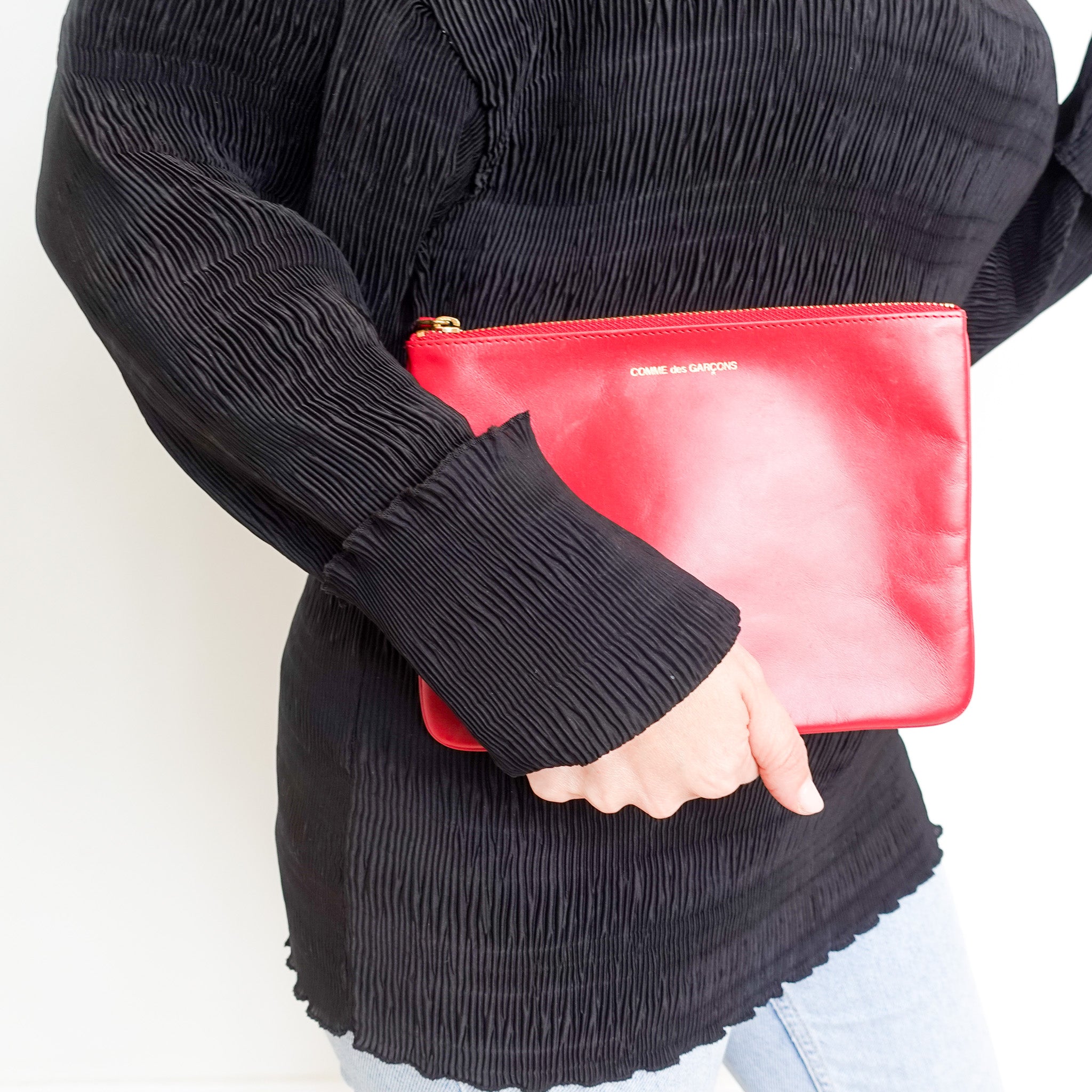 NEW Red Pouch RRP £171 - Reloved Again