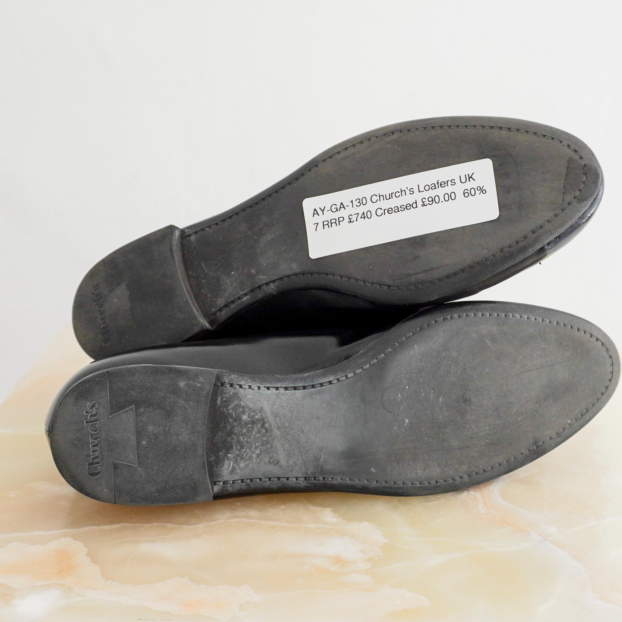 Church's Loafers in Black (RRP £740) | Authentic Preloved