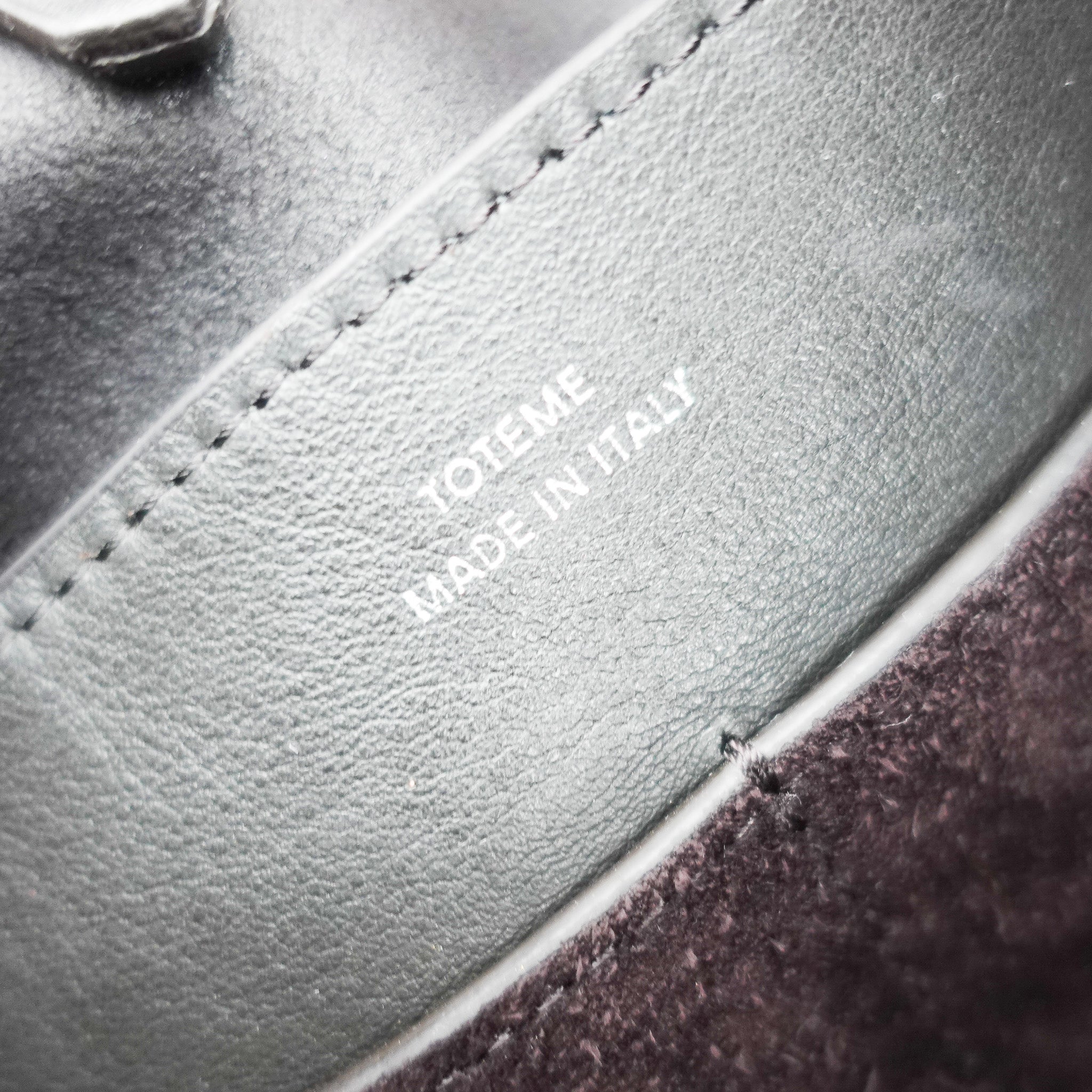 Toteme Belted Suede Tote Bag Brown RRP £865| Authentic Preloved - Reloved Again