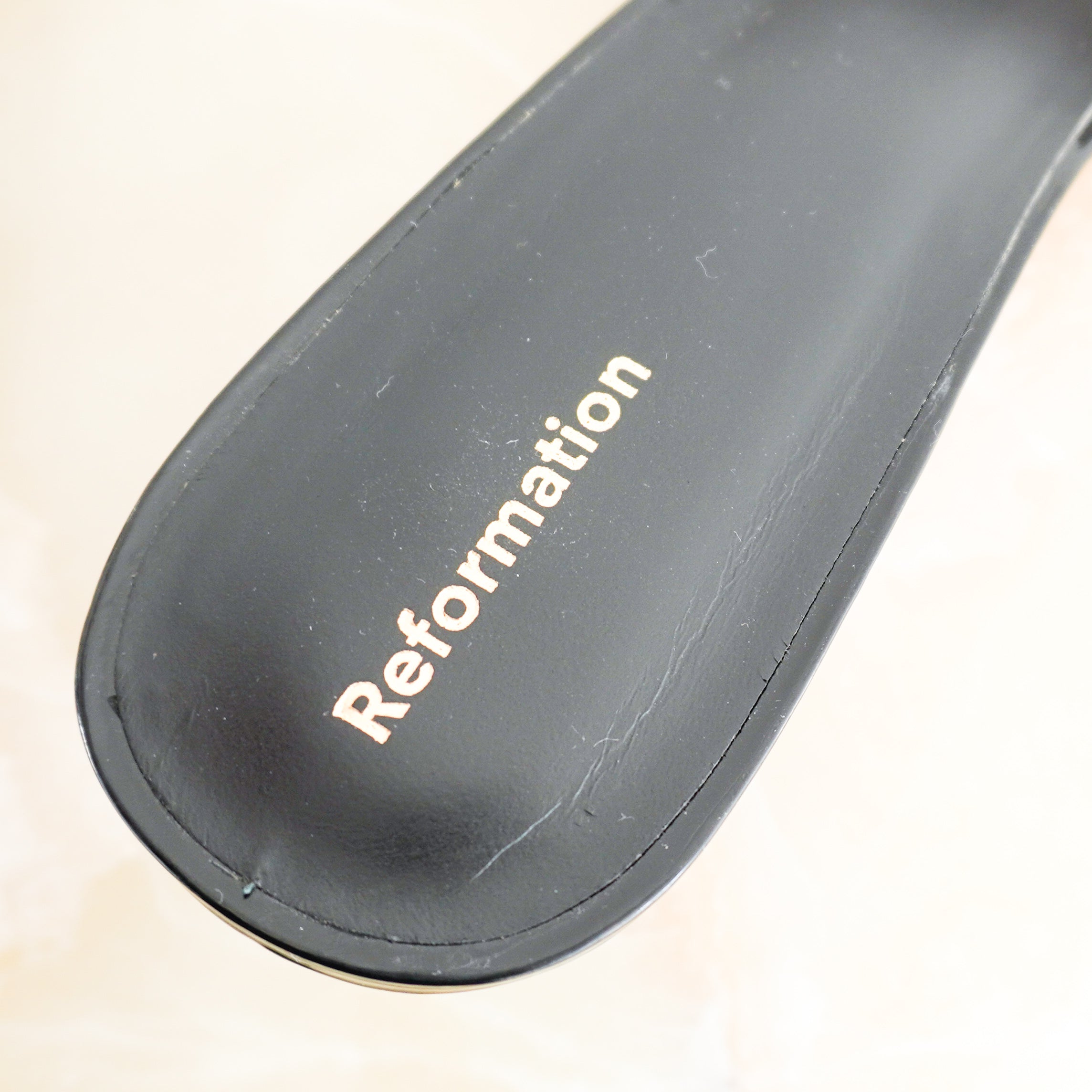 Reformation Leopard Mesh Kitten Heels RRP £298 | Authentic Preloved