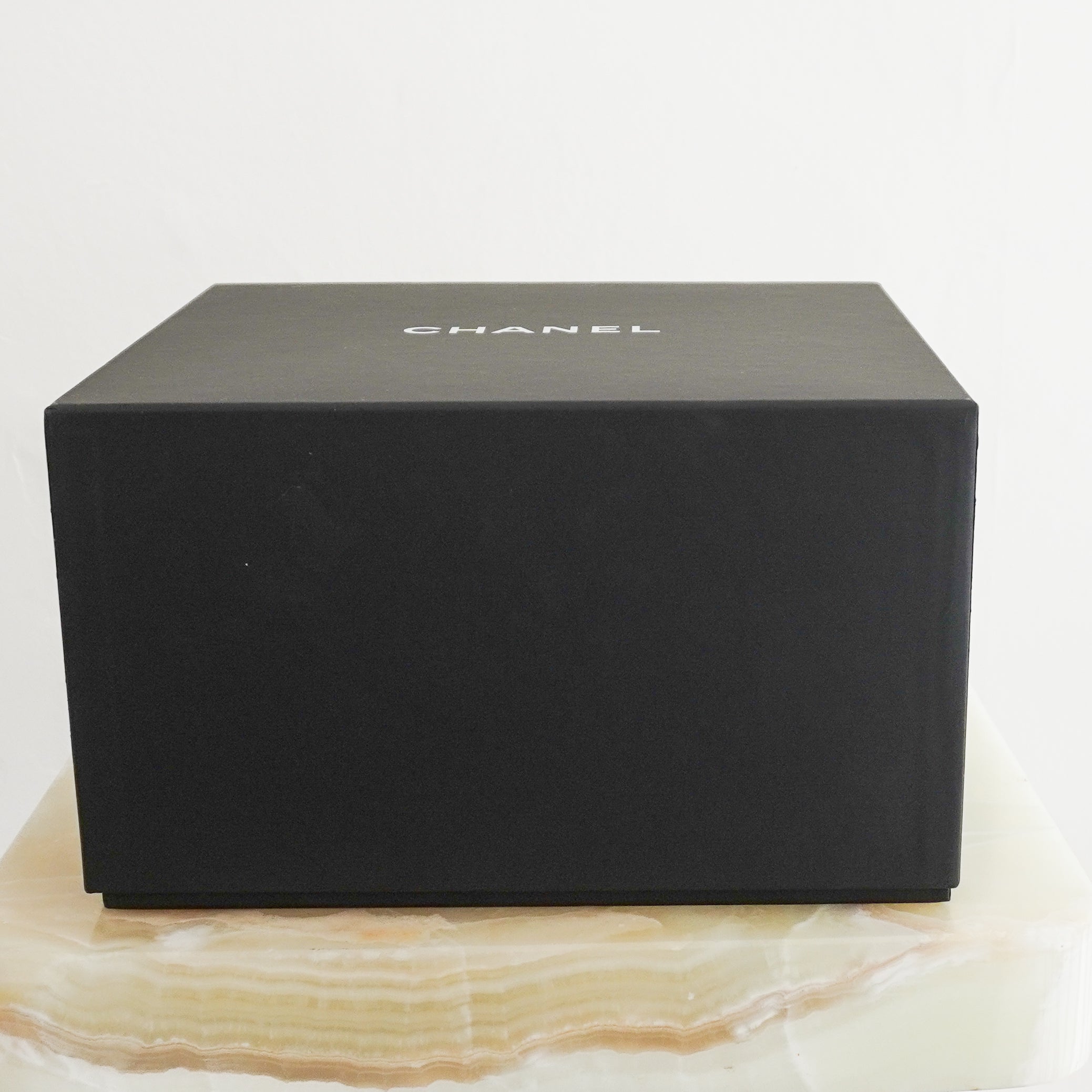 Chanel Black Quilted Vanity Case in Lambskin (RRP £3500) | Authentic Preloved - Reloved Again