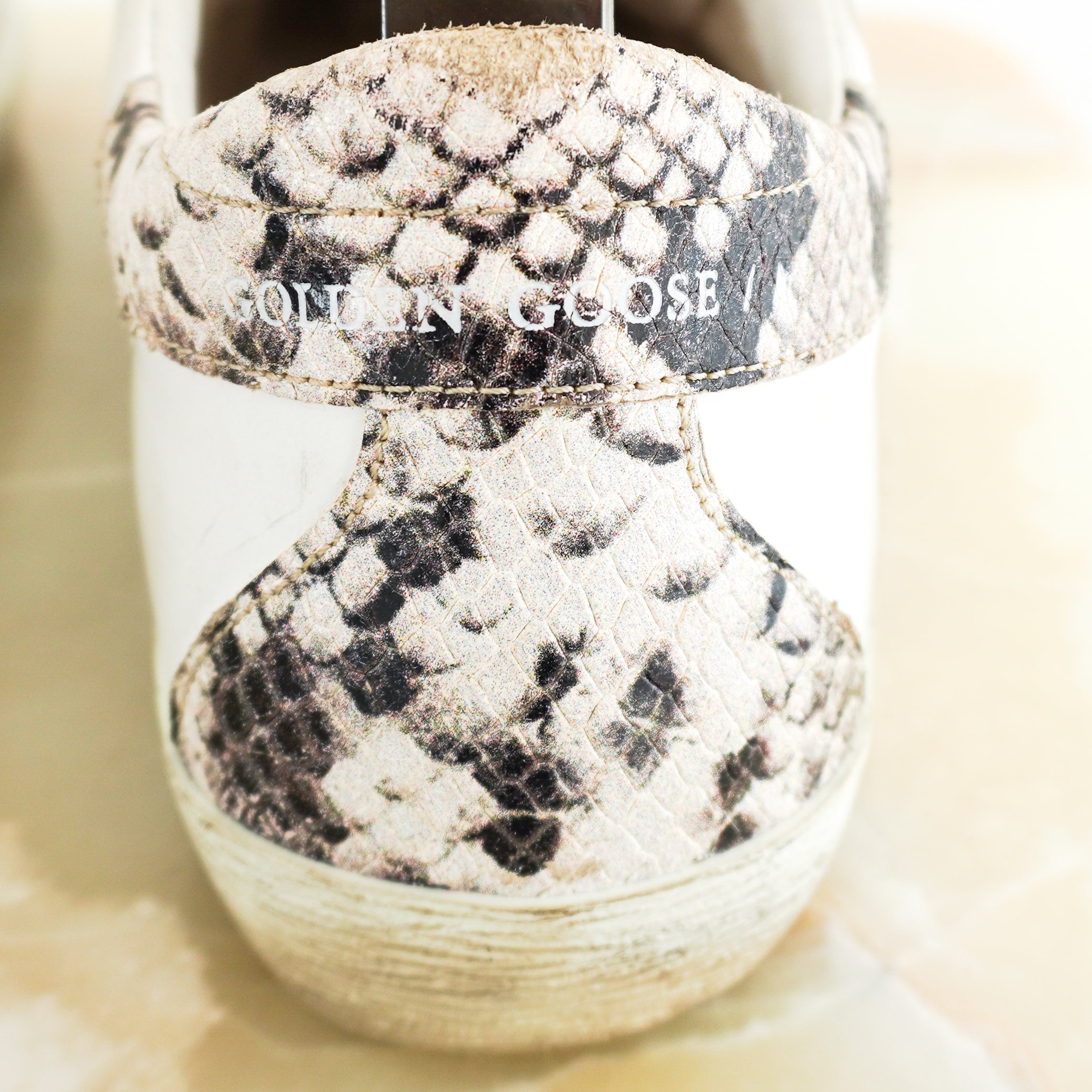 Golden Goose White Super-Star Classic with Spur Trainers RRP £430 | Authentic Preloved