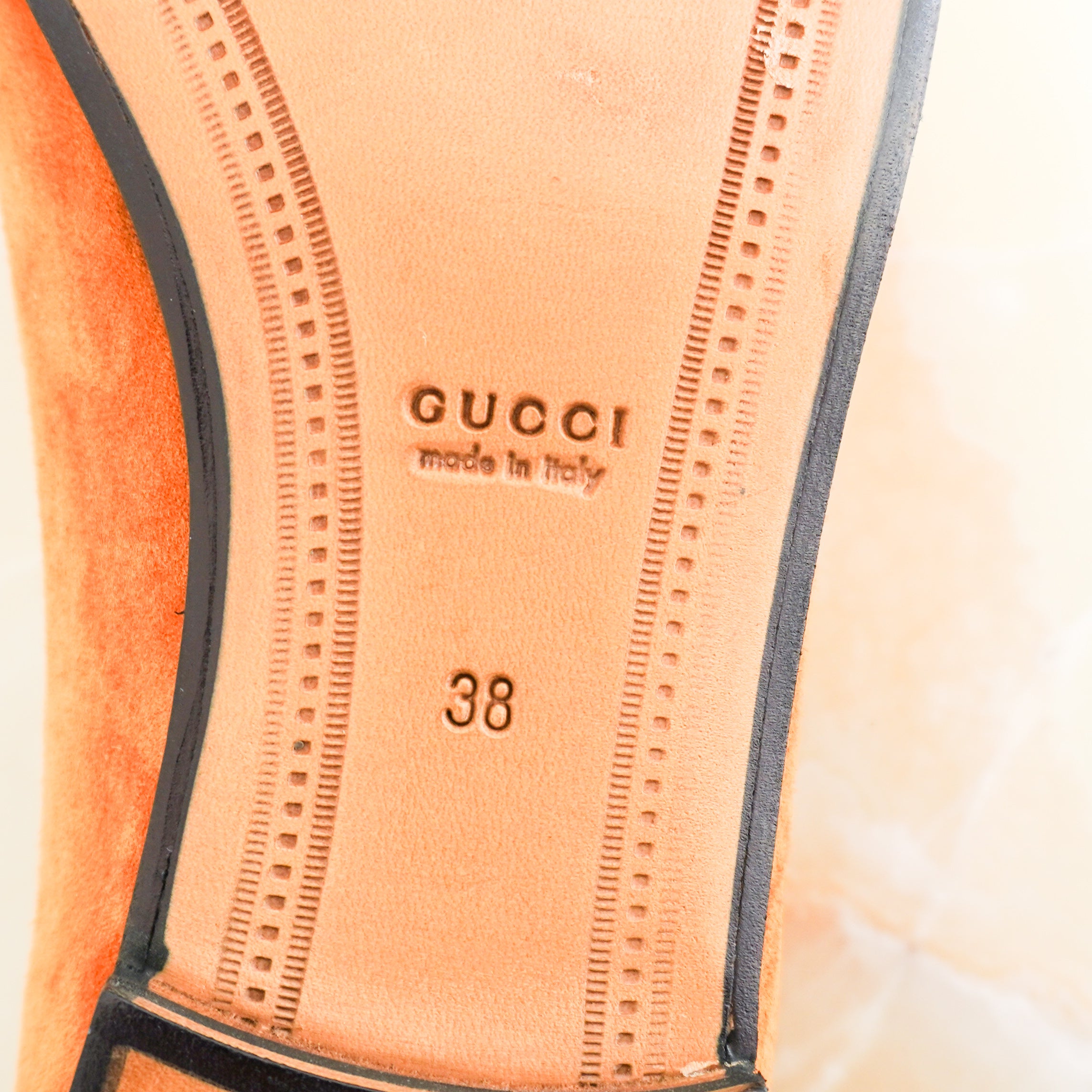 Gucci Horsebit Suede Cashmere Jordan Loafers in Blondie RRP £870 | Authentic Preloved