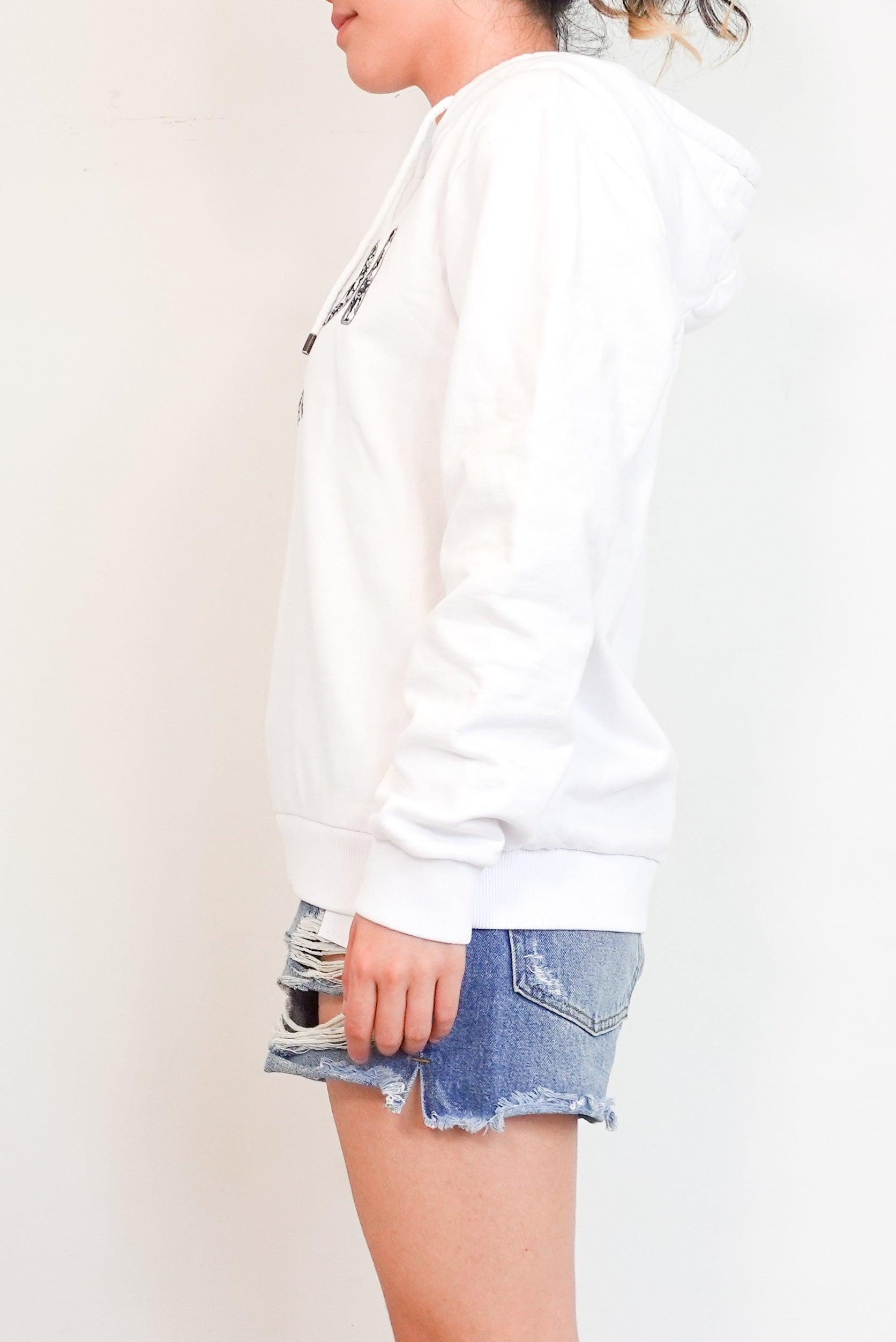 White Hoodie RRP £700