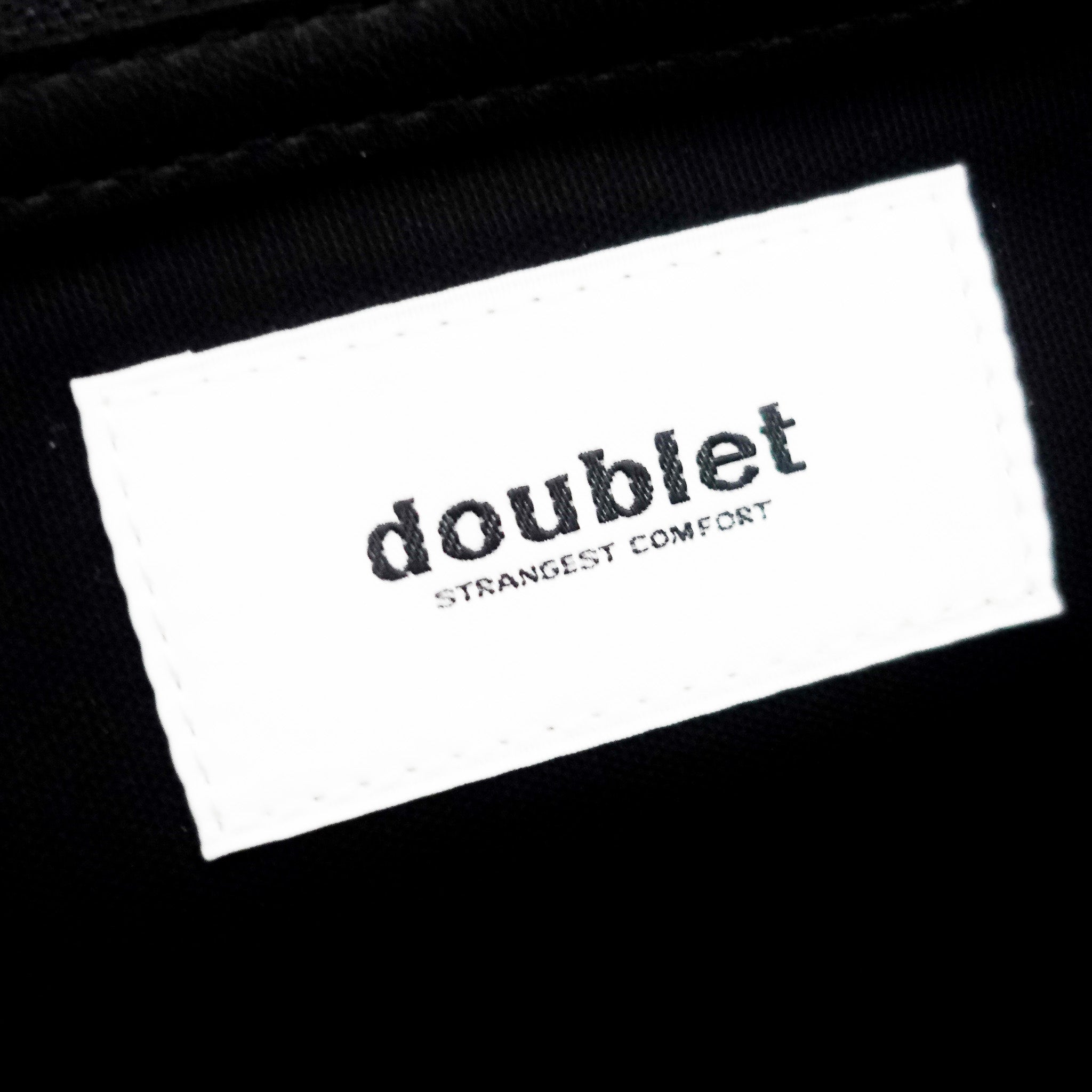 Doublet Japan Black ITA Leather Bag RRP £1000 | Authentic Preloved - Reloved Again