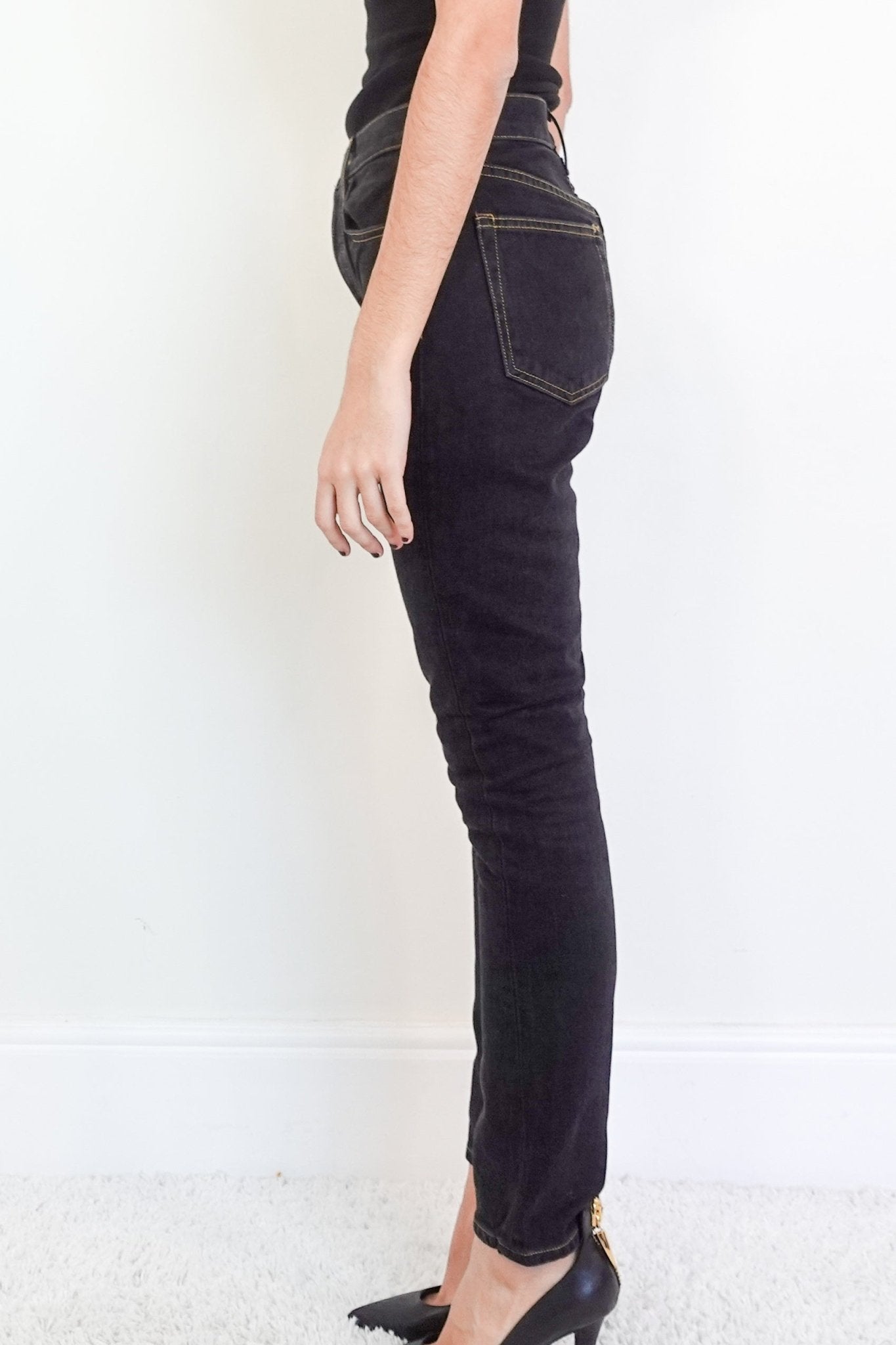 Black skinny jeans RRP £300 - Reloved Again