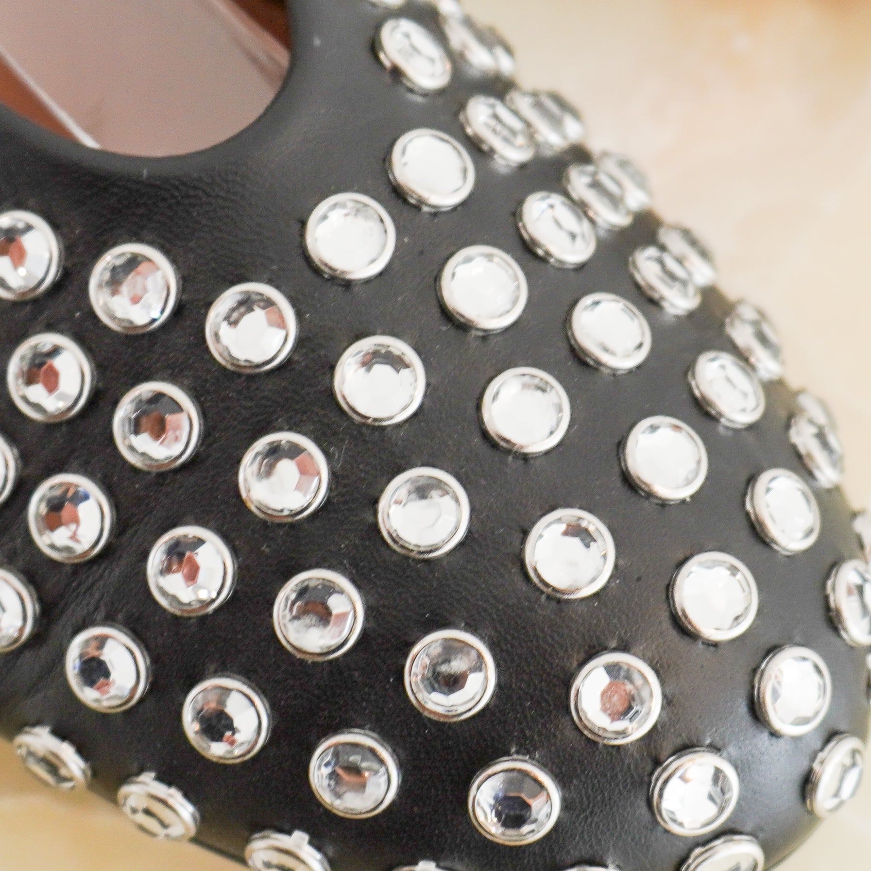 ALAIA Strass Ballet Flats in Black (RRP £950) | Authentic Preloved