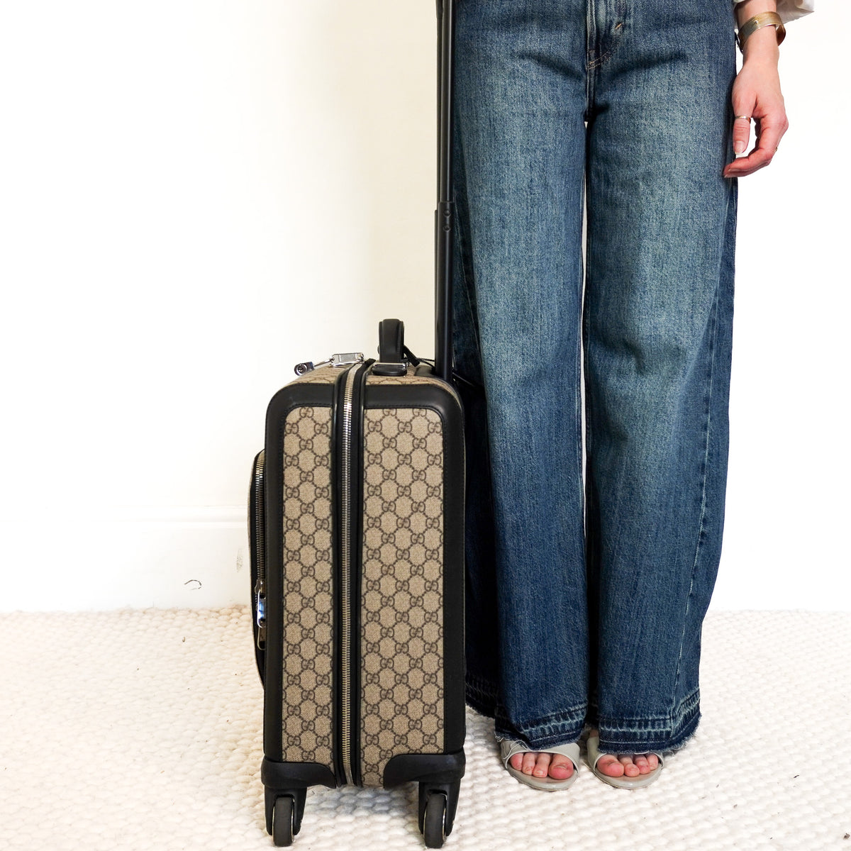 Gucci GG Supreme Small Cabin Trolley (RRP £2250) | Authentic Preloved