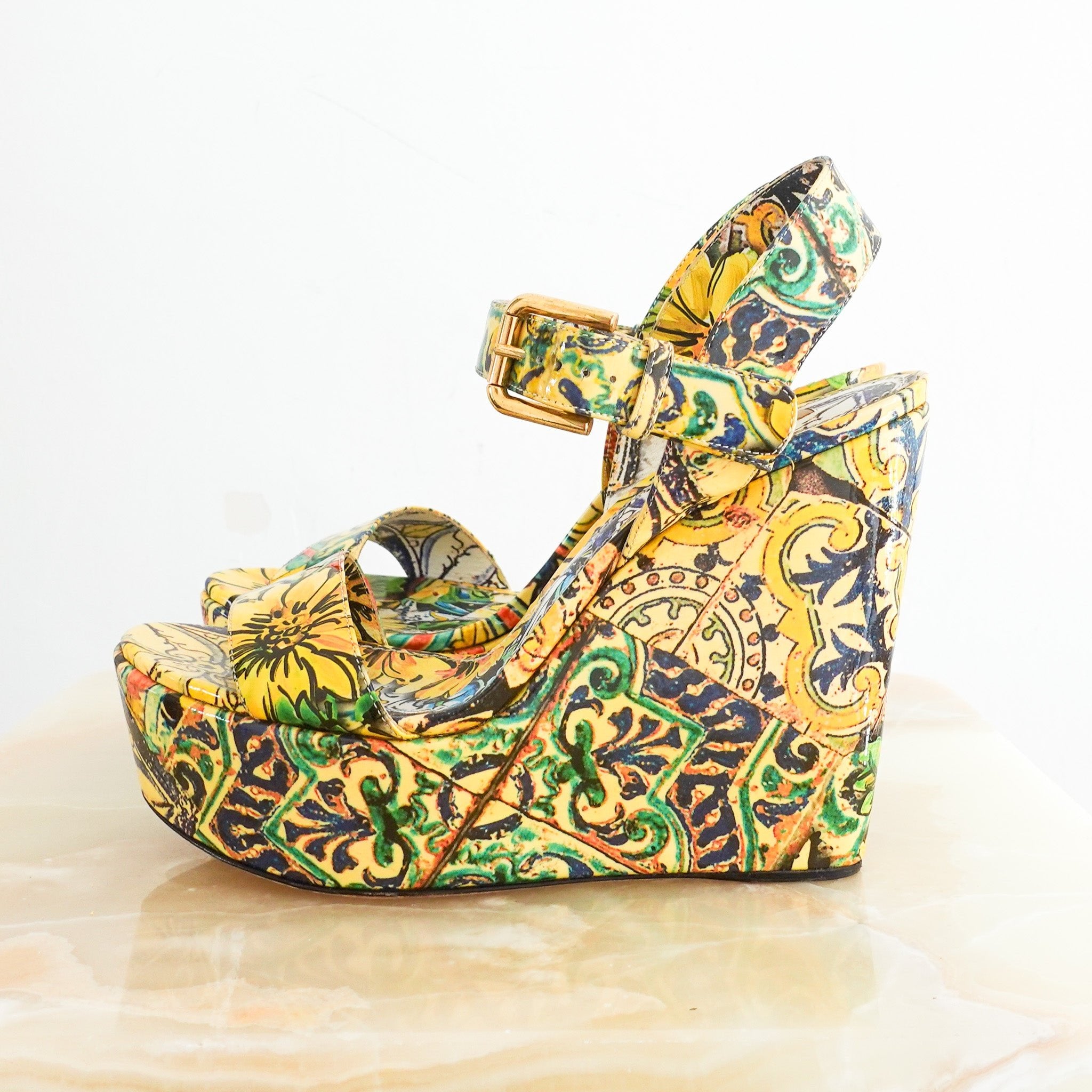 Dolce & Gabbana Wedges RRP £750 - Reloved Again