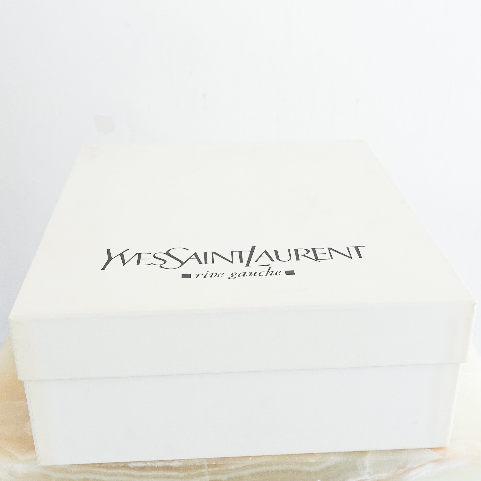 Saint Laurent Tribute silver heels RRP £880 - Reloved Again