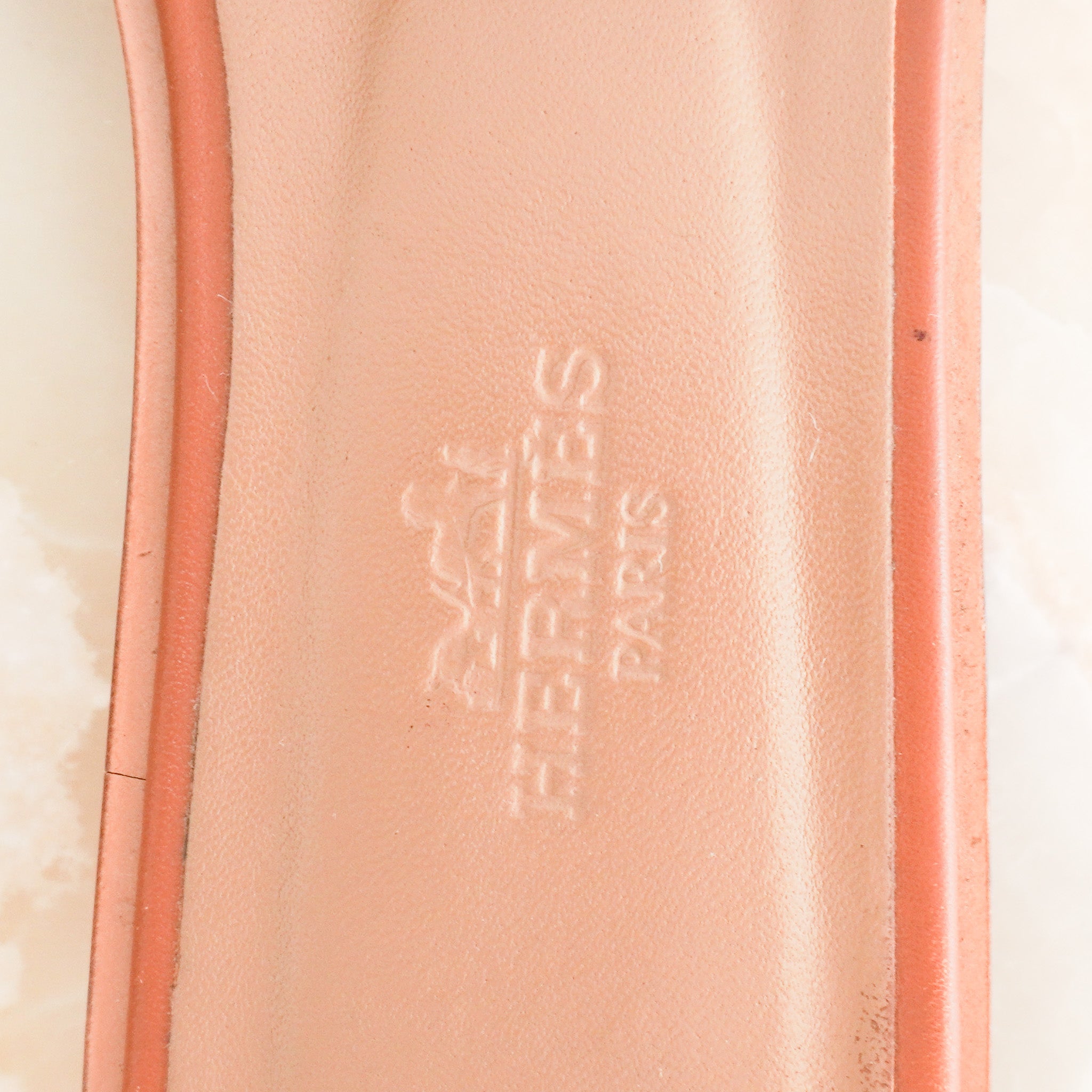 Hermes Oran Leather Sandals RRP £790 | Authentic Preloved