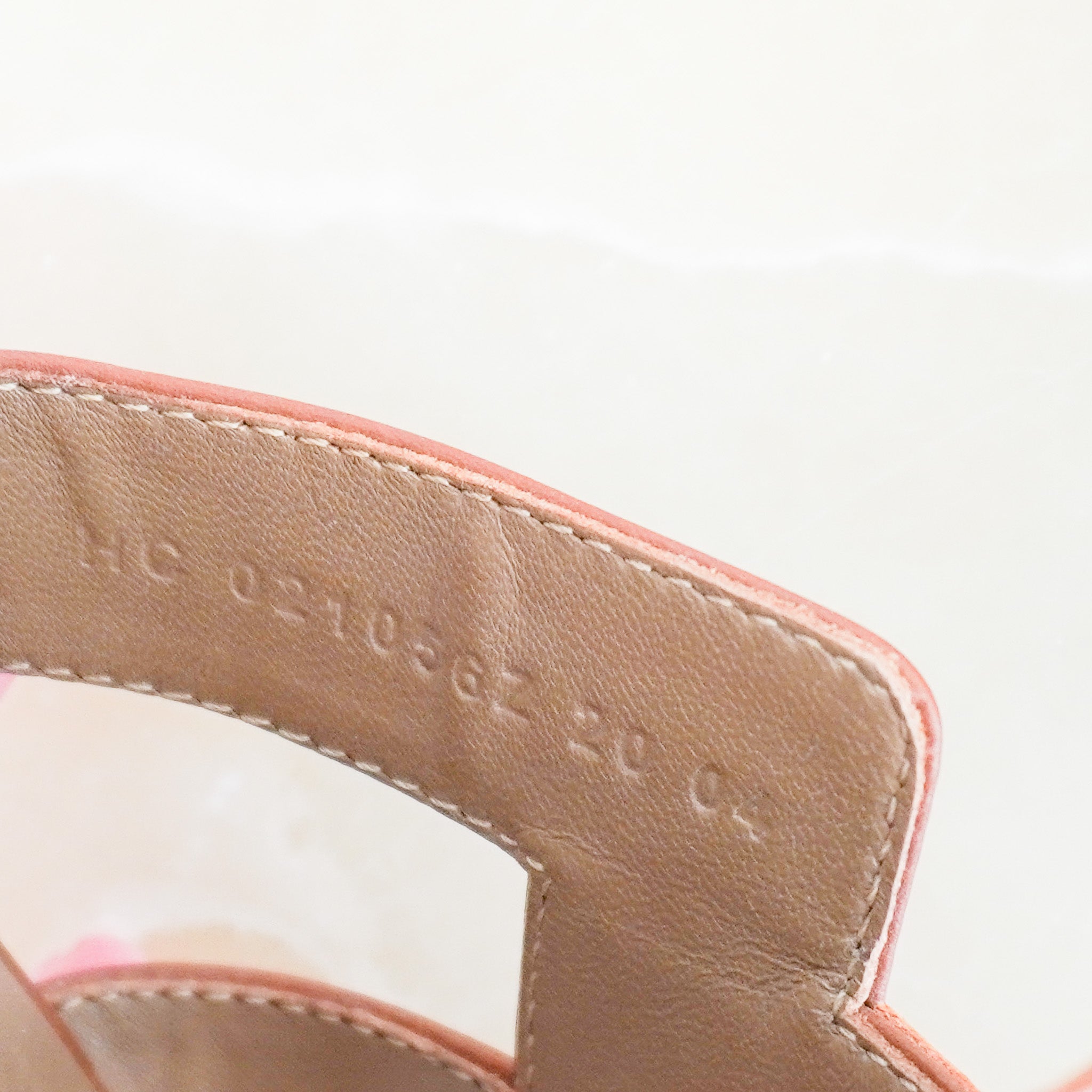 Hermes Oran Leather Sandals RRP £790 | Authentic Preloved