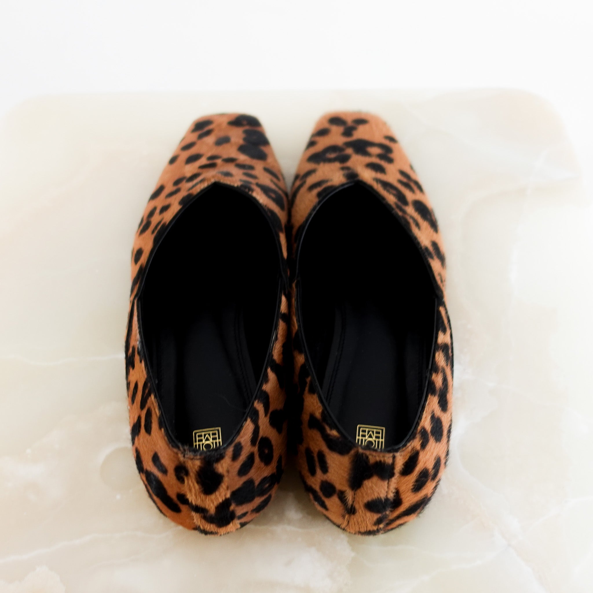 Toteme Everyday Leopard Print Flats RRP £550 | Authentic Preloved