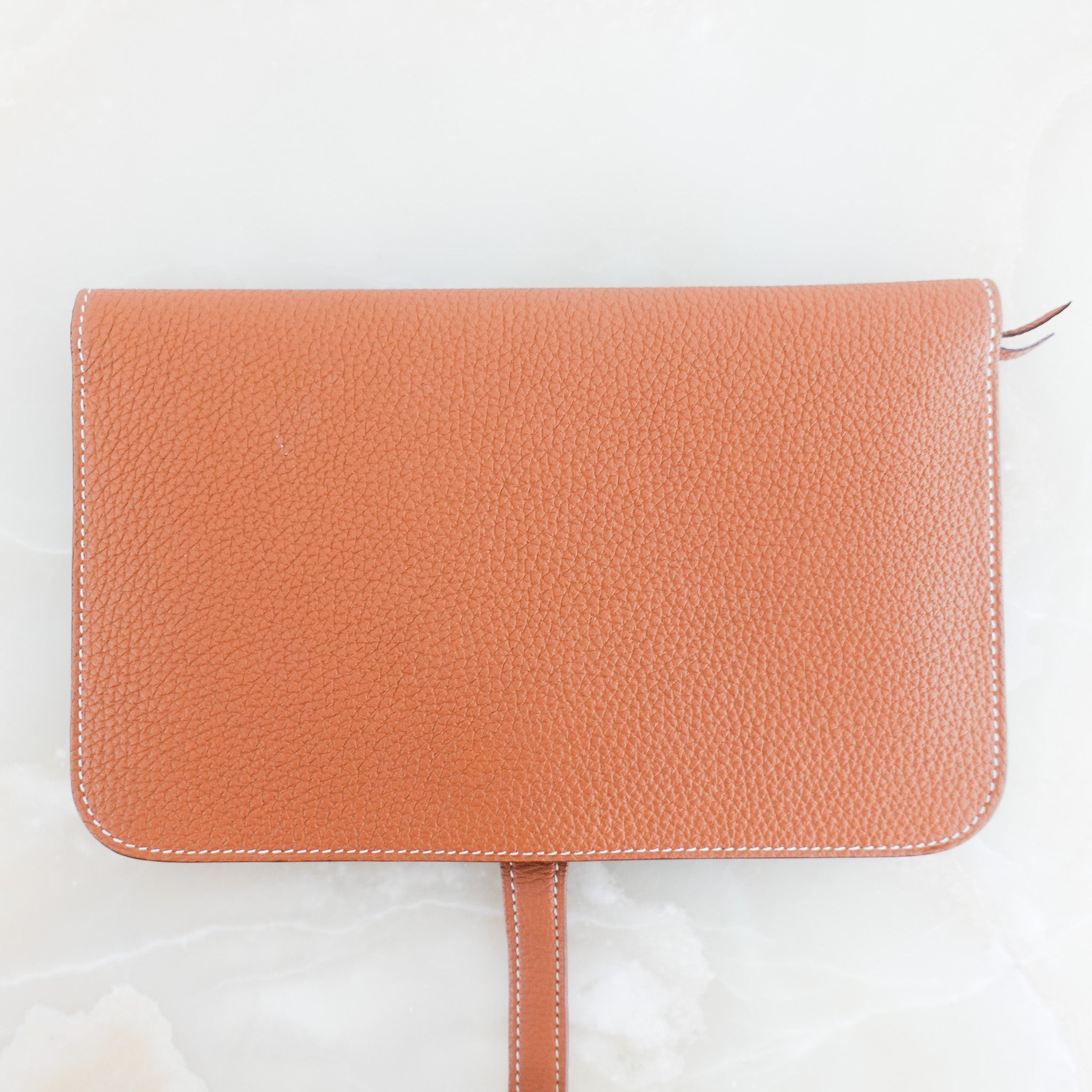 Hermes Dogon GM Togo Wallet in Gold | Authentic Preloved