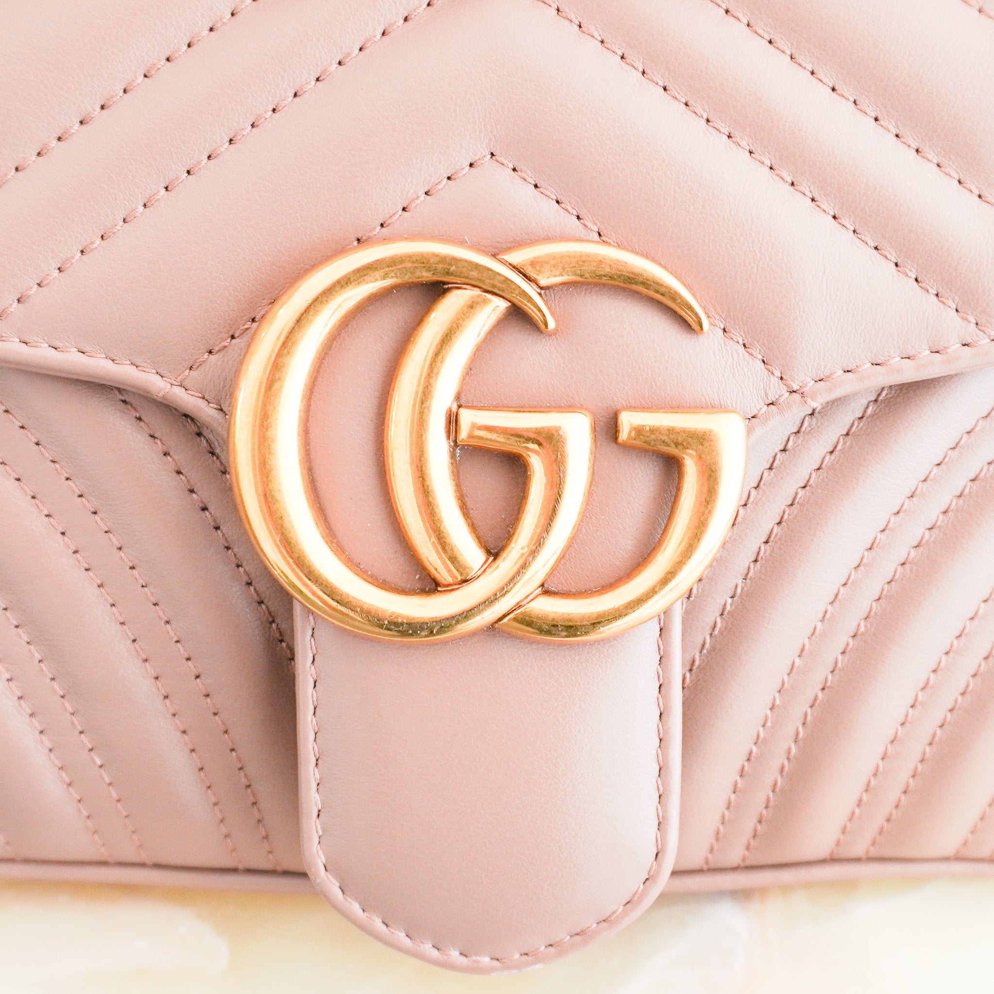 Gucci GG Marmont Medium Matelassé Bag RRP £1,840 | Authentic Preloved