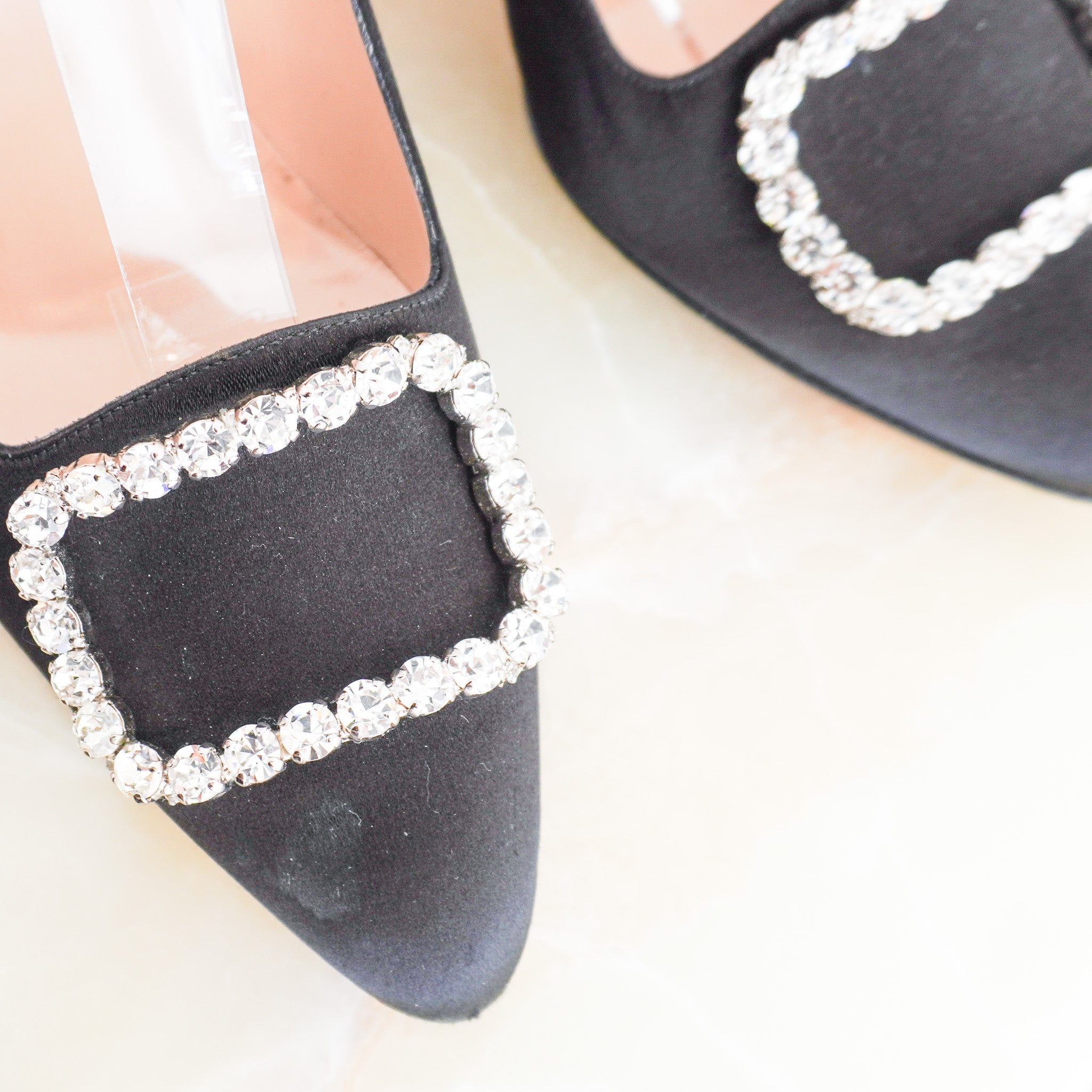 Manolo Blahnik Satin Hangisi RRP £1100 | Authentic Preloved