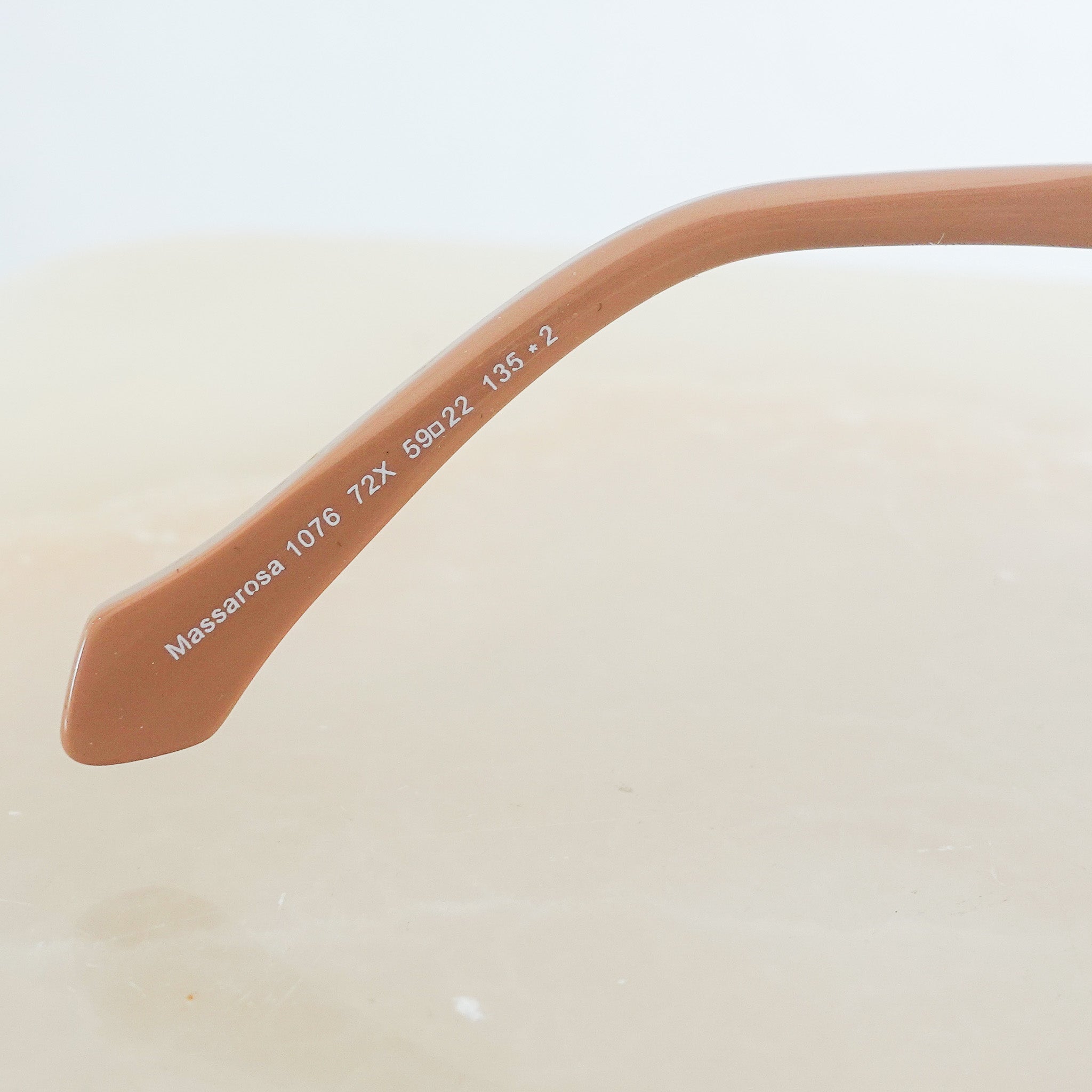 Round rose sunglasses RRP £125