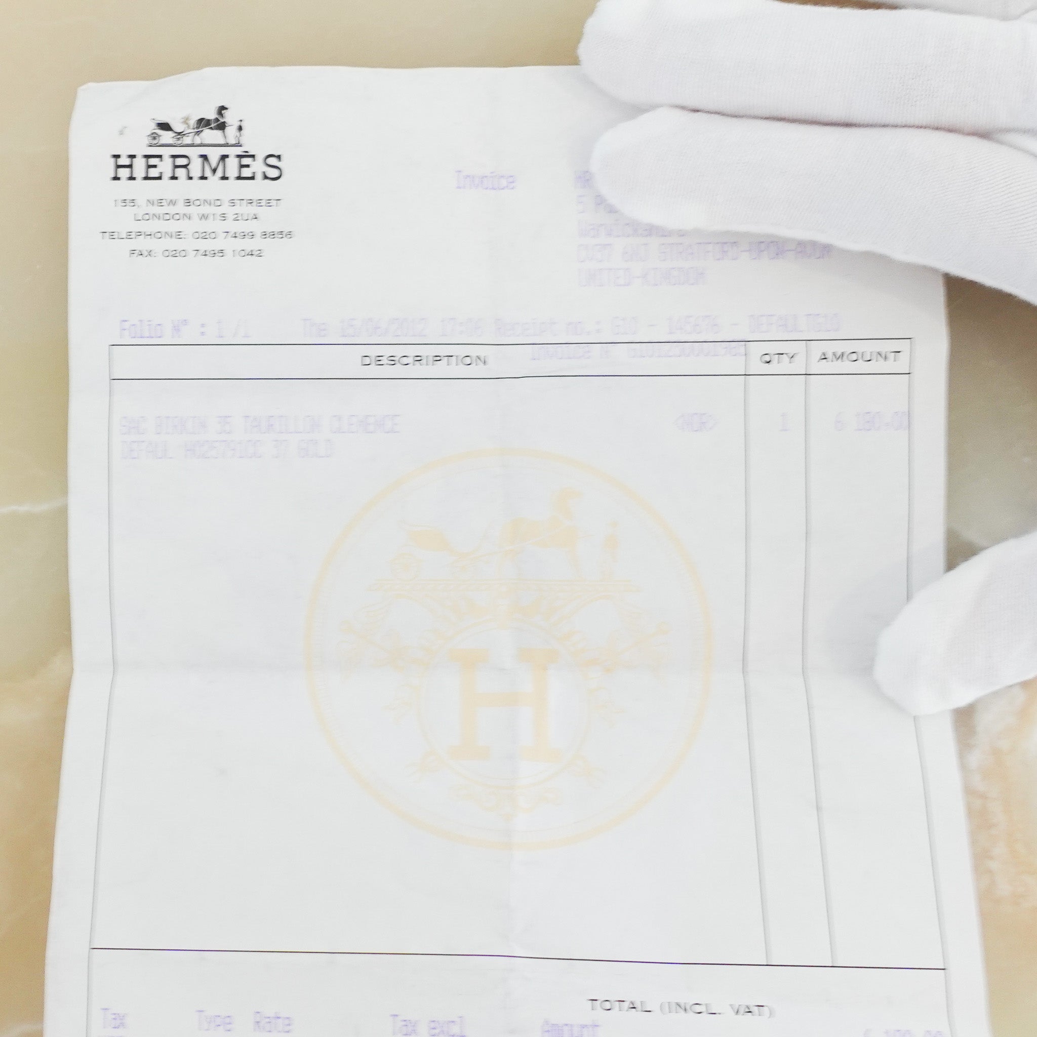 Hermès Birkin 35 Taurillon Clemence Gold | Authentic Preloved - Reloved Again