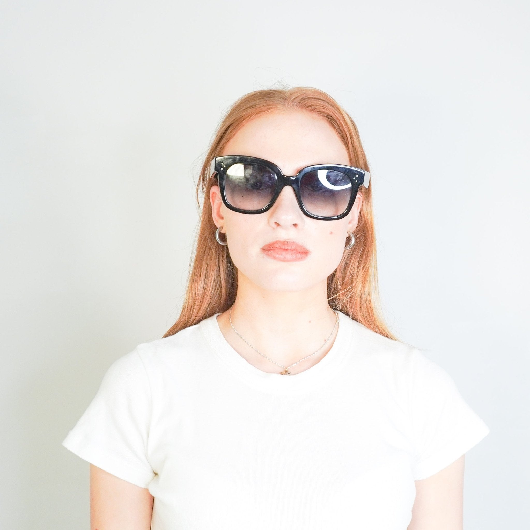 Celine Cat Eye Black Sunglasses - CL4002UN (RRP £410) | Authentic Preloved - Reloved Again