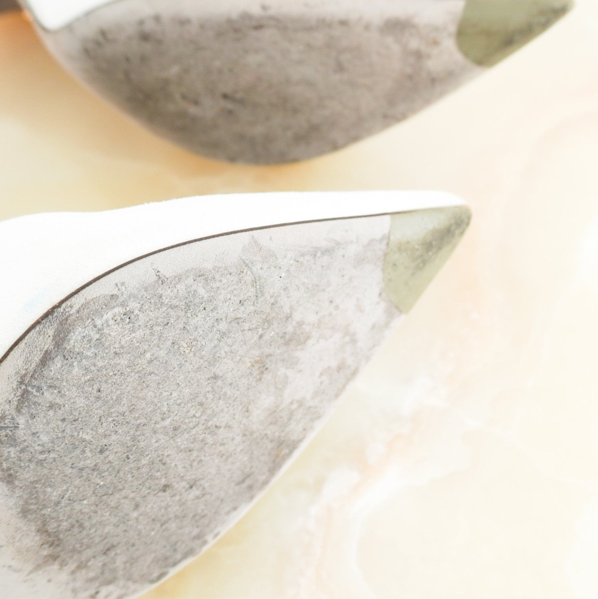 Sergio Rossi Ivory Suede Stiletto Pumps RRP £500 | Authentic Preloved - Reloved Again