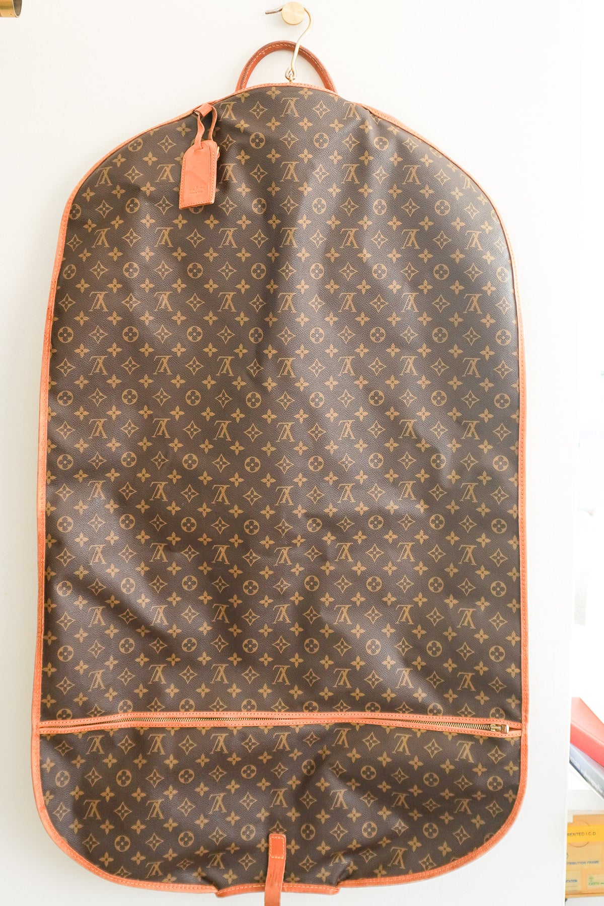 Louis Vuitton Monogram Suit Carrier Garment Bag Brown (RRP £2390) | Authentic Preloved