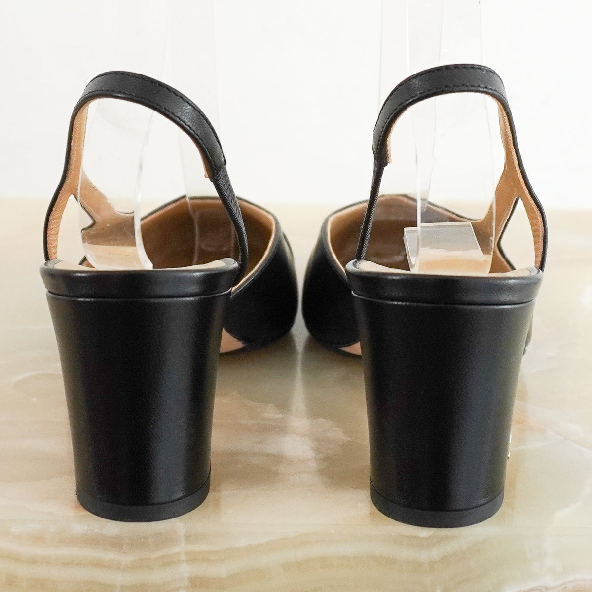 Chanel Black Slingbacks (RRP 1000) | Authentic Preloved