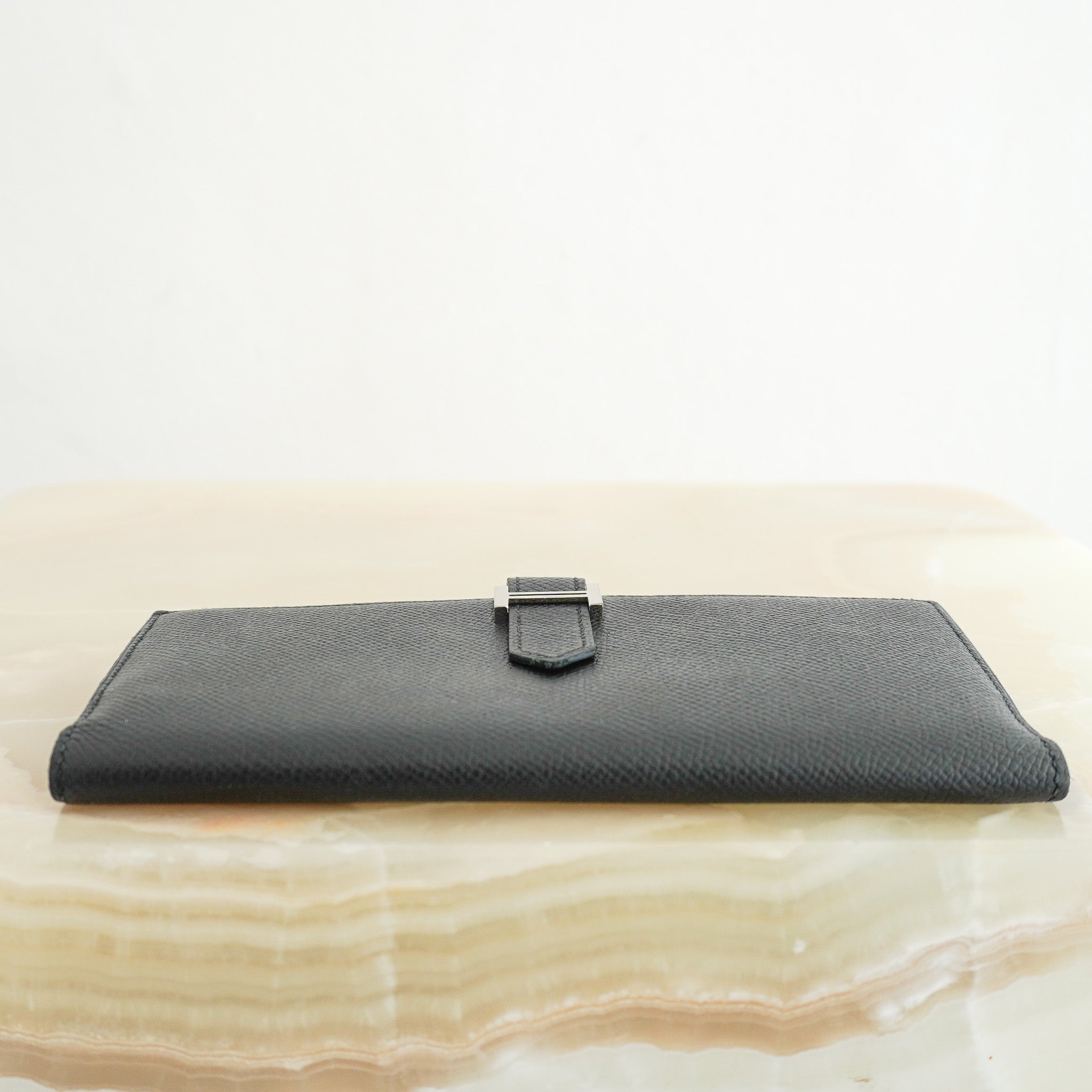 Hermes Bearn Wallet in Black (RRP £3280) | Authentic Preloved