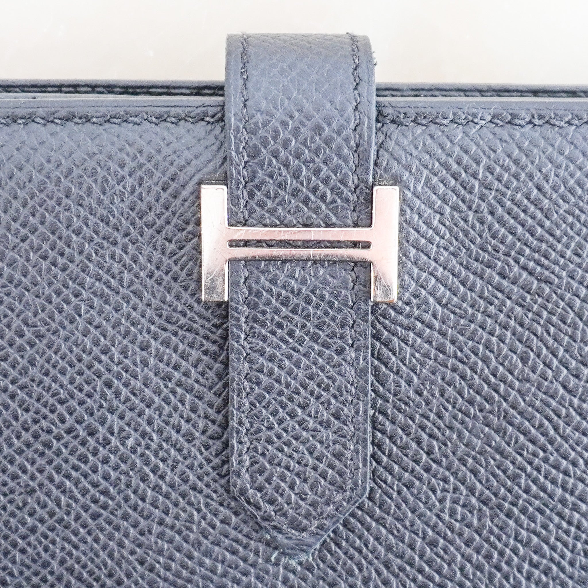 Hermes Bearn Wallet in Black (RRP £3280) | Authentic Preloved