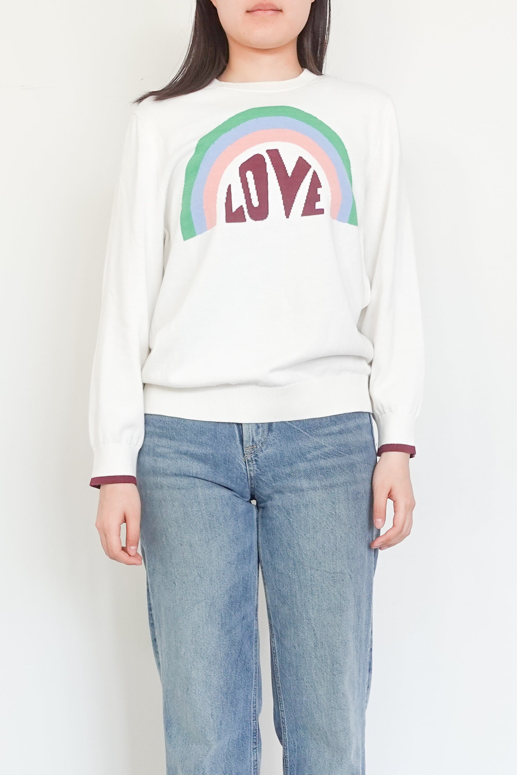 NEW Cotton “Love” jumper RRP £145