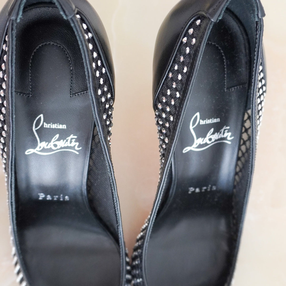 Christian Louboutin Apostropha Mesh Pumps (RRP £1065) | Authentic Preloved