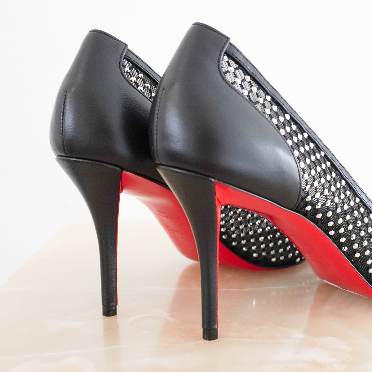 Christian Louboutin Apostropha Mesh Pumps (RRP £1065) | Authentic Preloved
