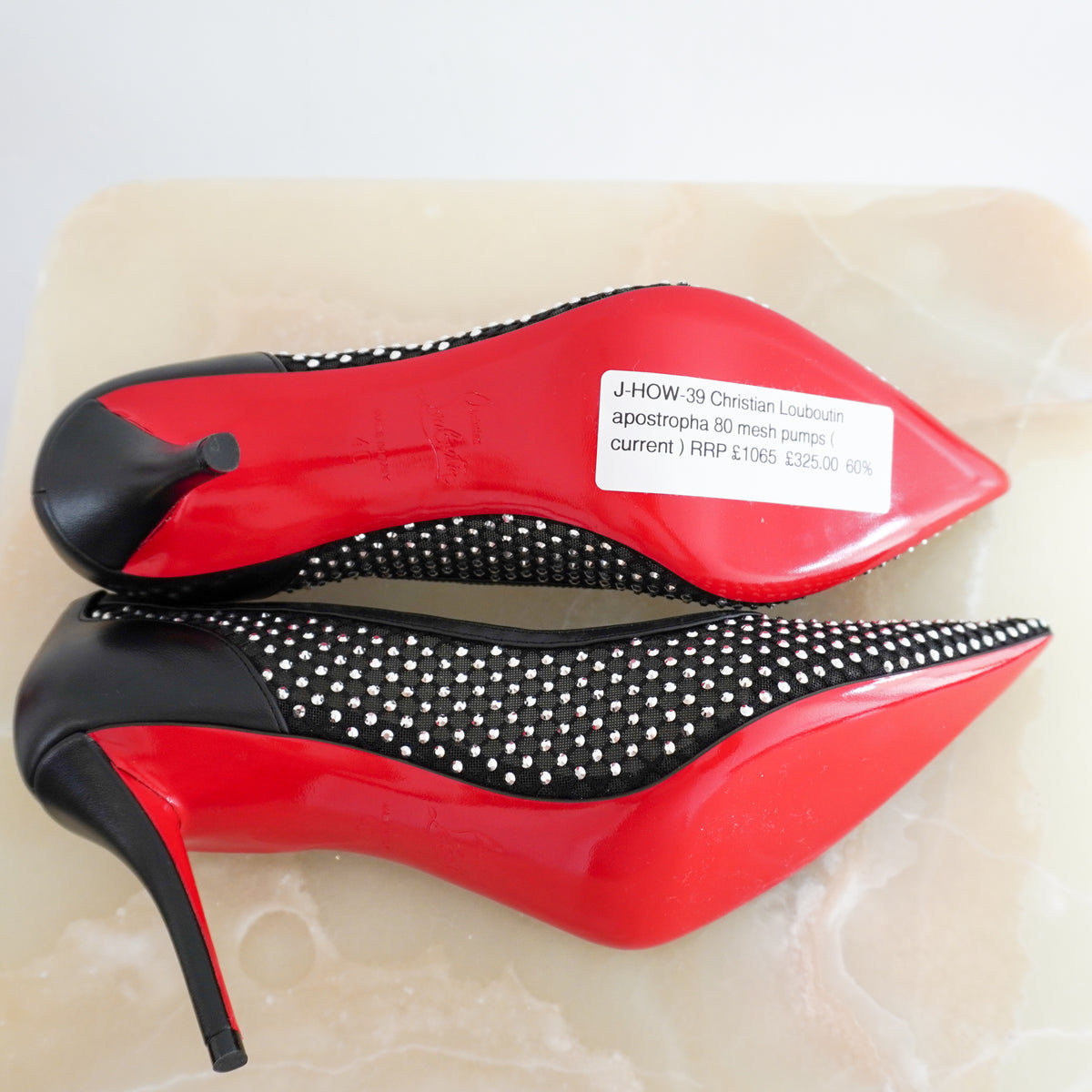 Christian Louboutin Apostropha Mesh Pumps (RRP £1065) | Authentic Preloved