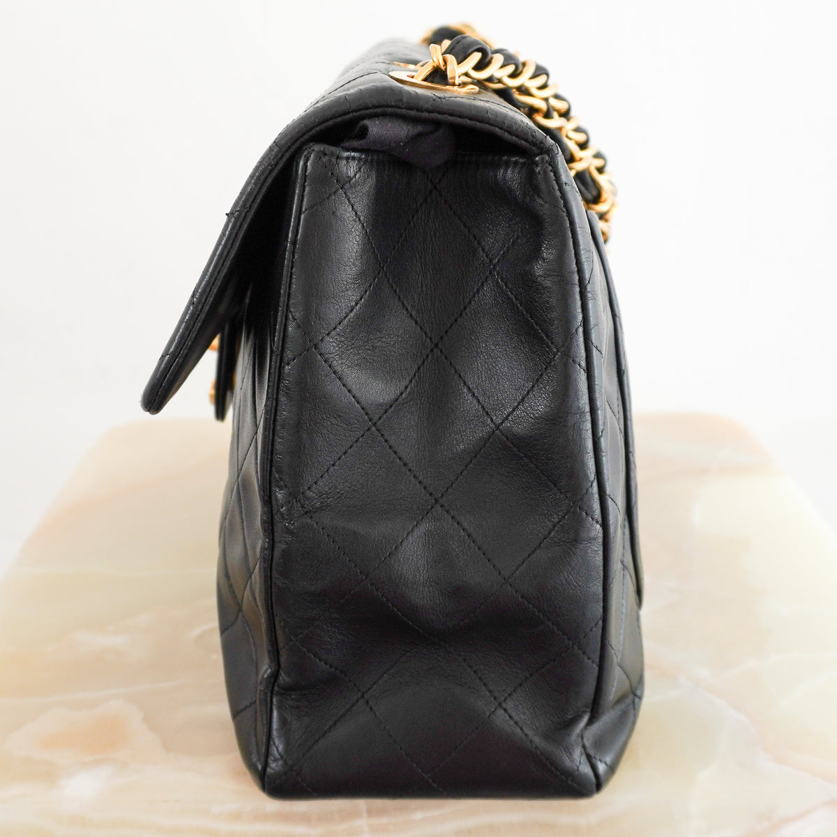 Chanel Jumbo XL Classic Lambskin Single Flap Crossbody Bag | Authentic Preloved