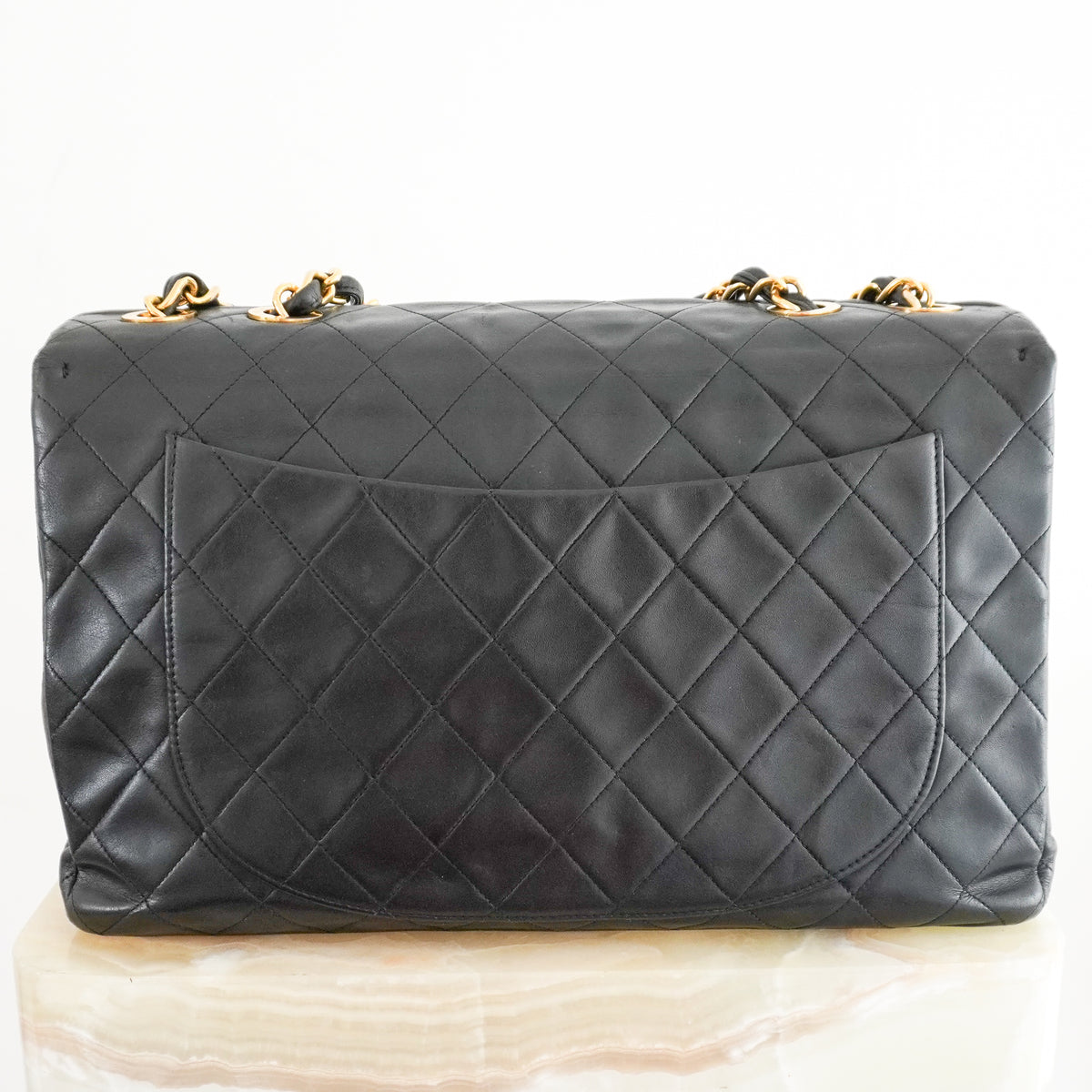 Chanel Jumbo XL Classic Lambskin Single Flap Crossbody Bag | Authentic Preloved