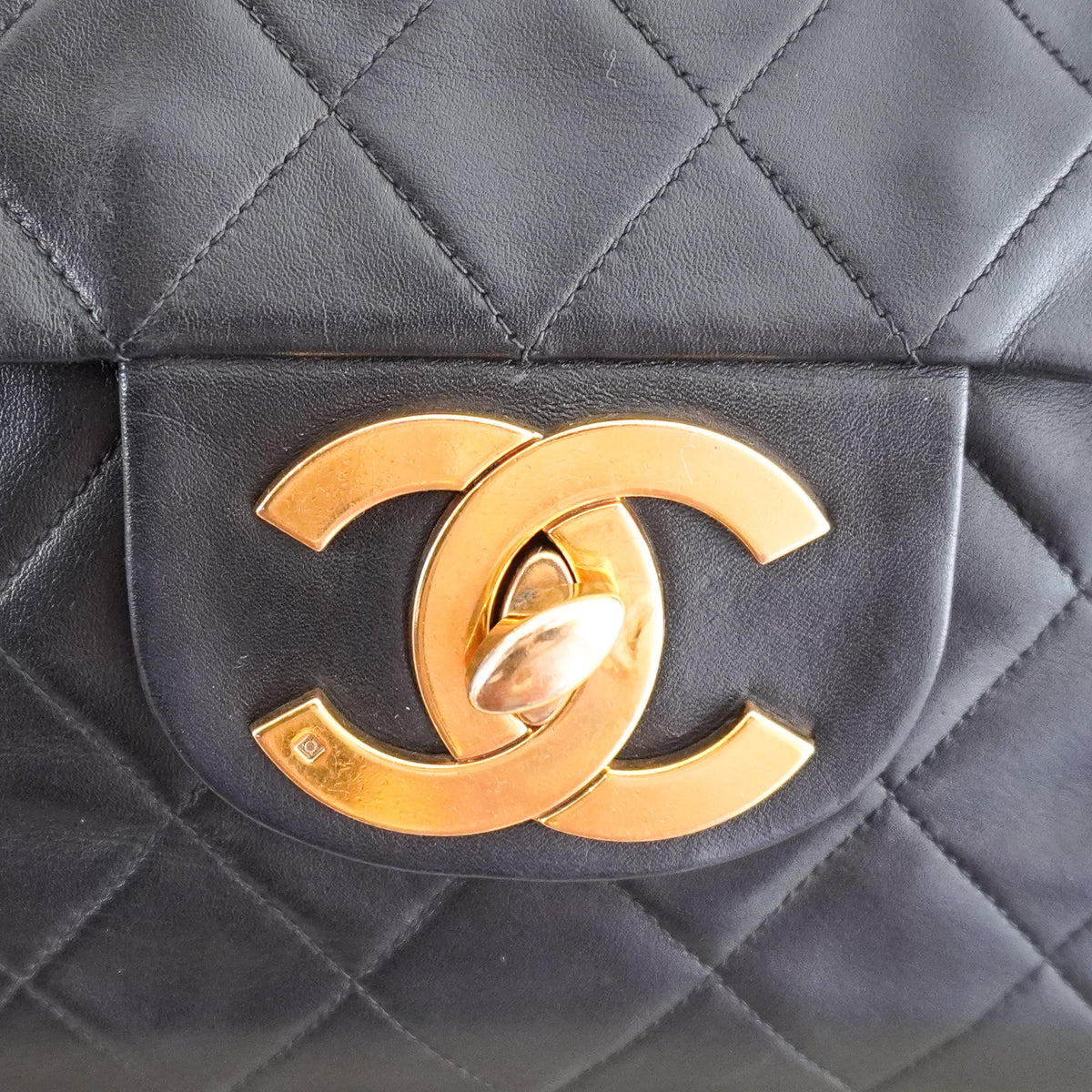 Chanel Jumbo XL Classic Lambskin Single Flap Crossbody Bag | Authentic Preloved