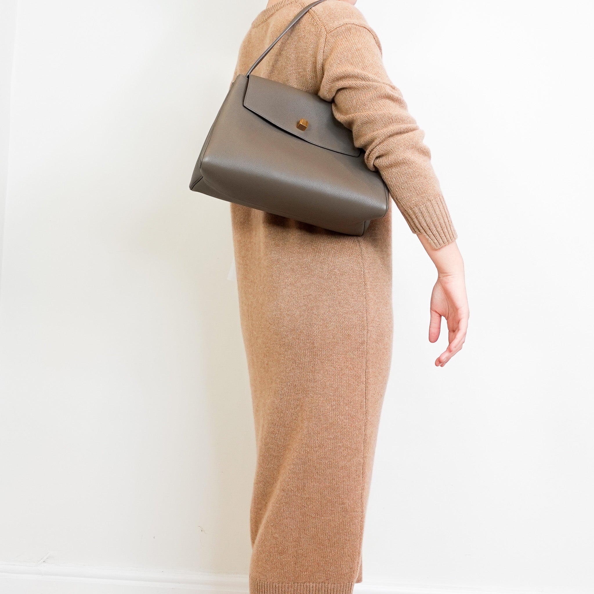 SOLD OUT Khaite Audrey Leather Tote RRP £3010 | Authentic Preloved - Reloved Again