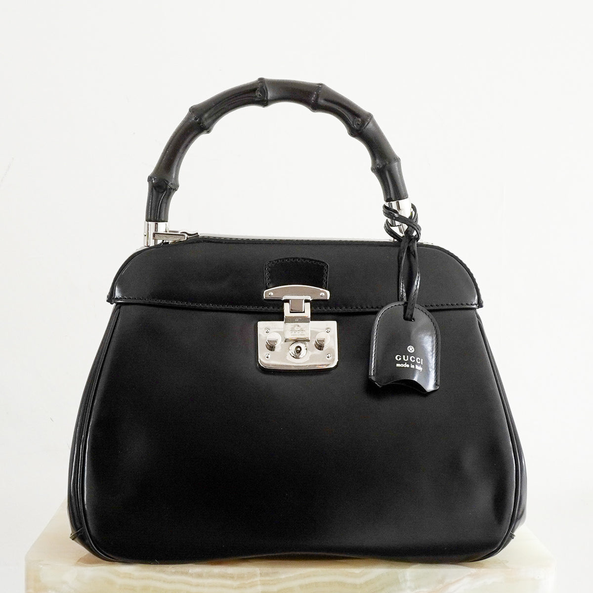 Gucci Medium Lady Lock Bamboo Top Handle Bag (RRP £1500) | Authentic Preloved - Reloved Again
