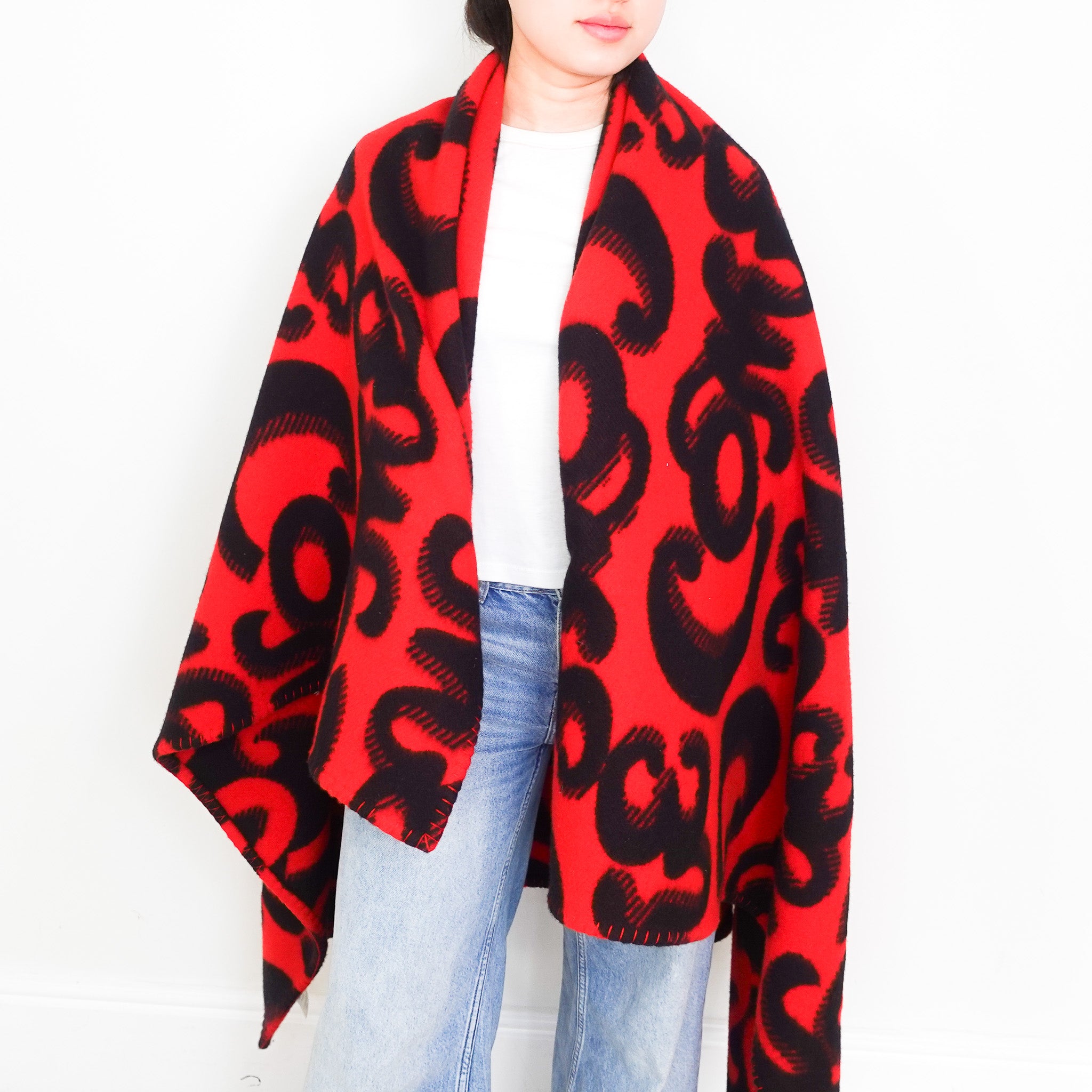 NEW RARE Phoebe Philo Doodle Blanket RRP £2250 | Authentic Preloved - Reloved Again