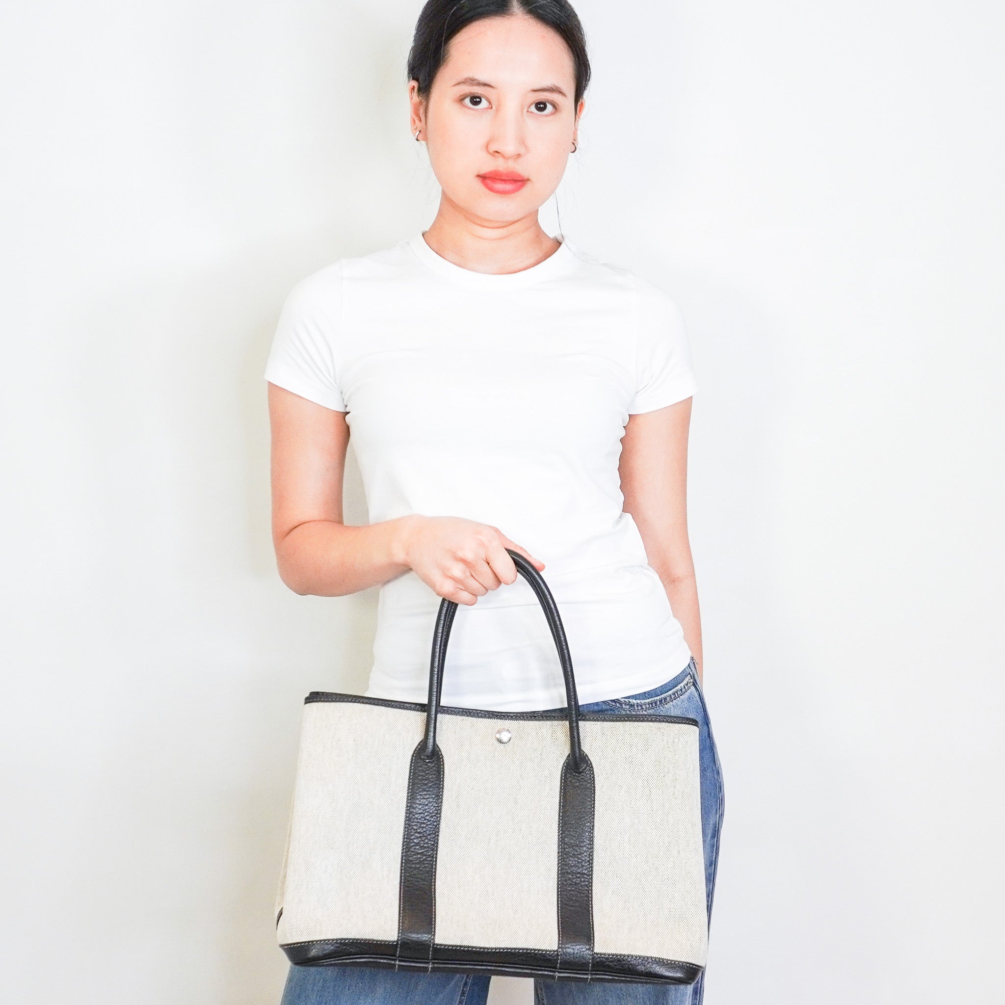 Hermes Garden Party 36 Tote Bag in Black RRP £2500 | Authentic Preloved - Reloved Again